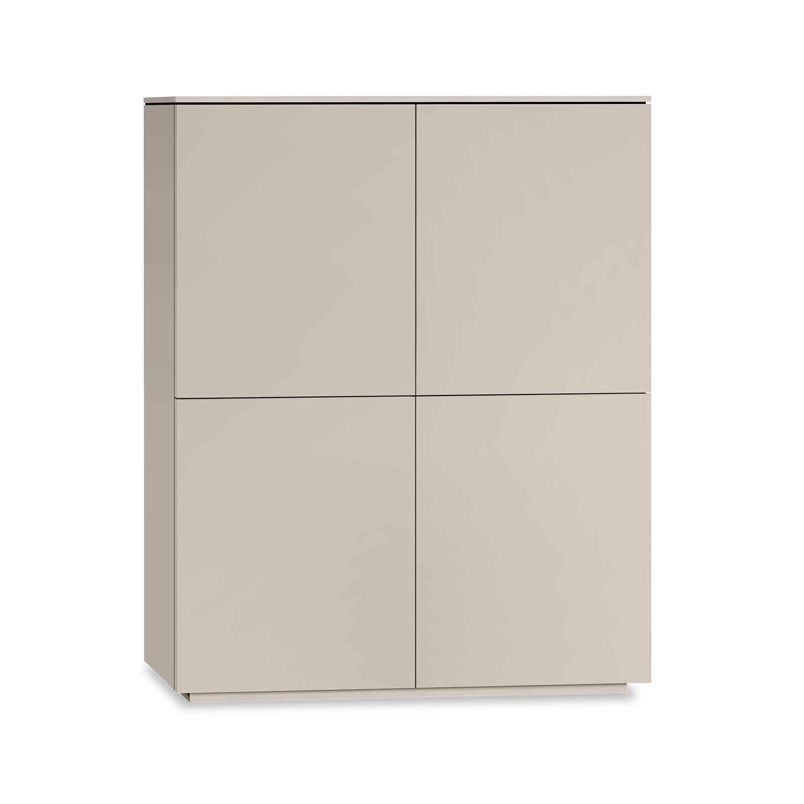 Wandkast (4 deurs) Lazzia - Ivory
