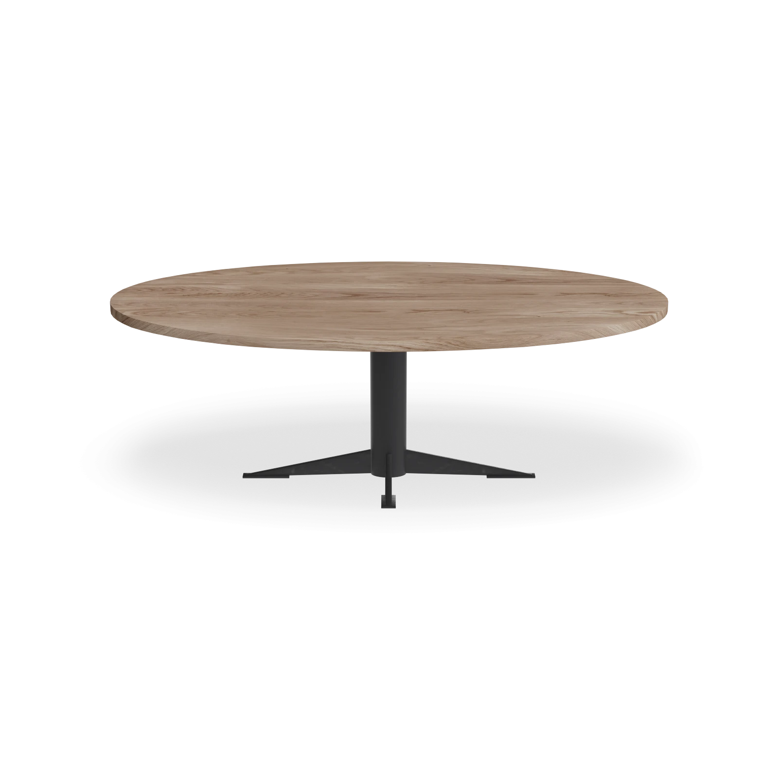 Eettafel Westfield- Ovaal Eiken Kiezel (220x110cm)