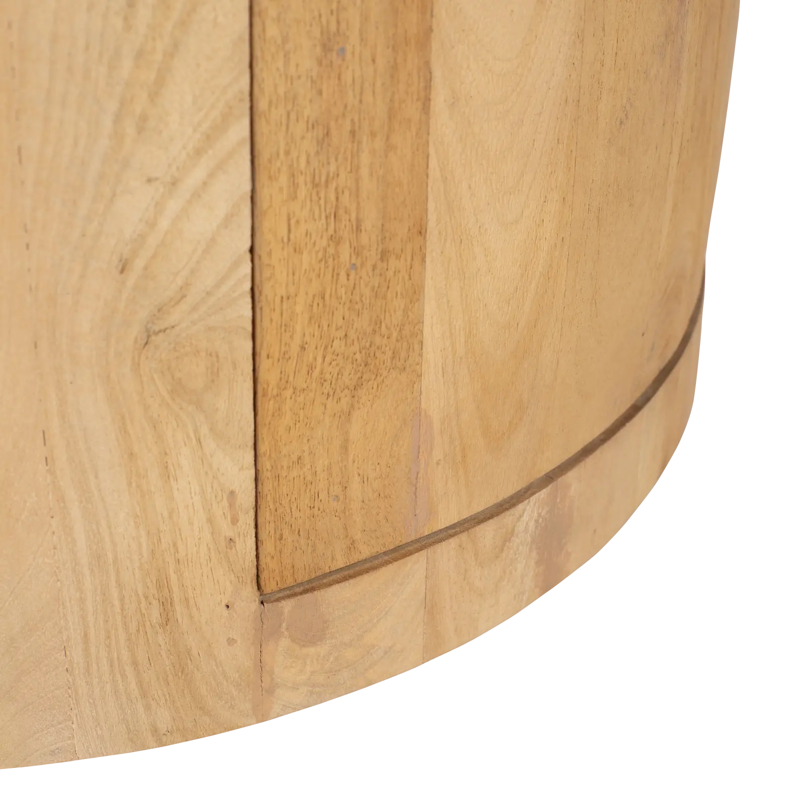 Salontafel set van 2 Buddy - rond - Mangohout Loom