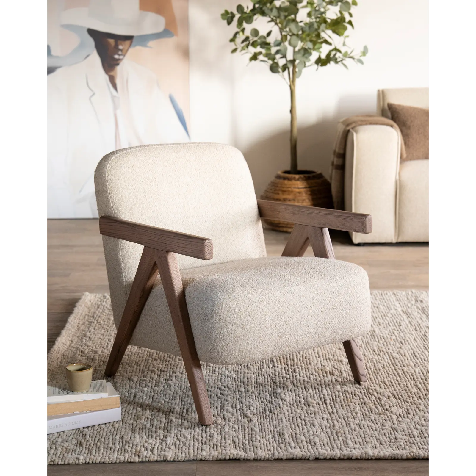 Fauteuil Francis - Flou Beige