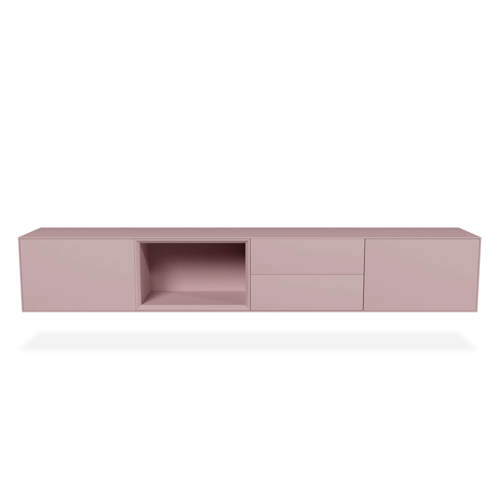 TV Meubel Retro Pink 240cm Zwevend