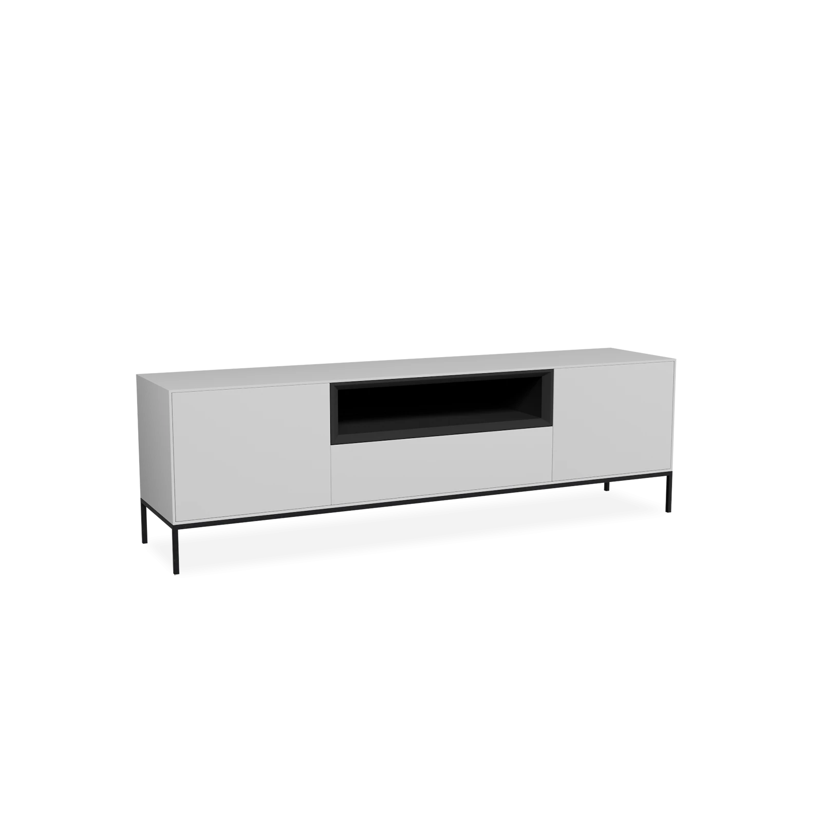 TV Meubel Tele Grey 180cm Poot