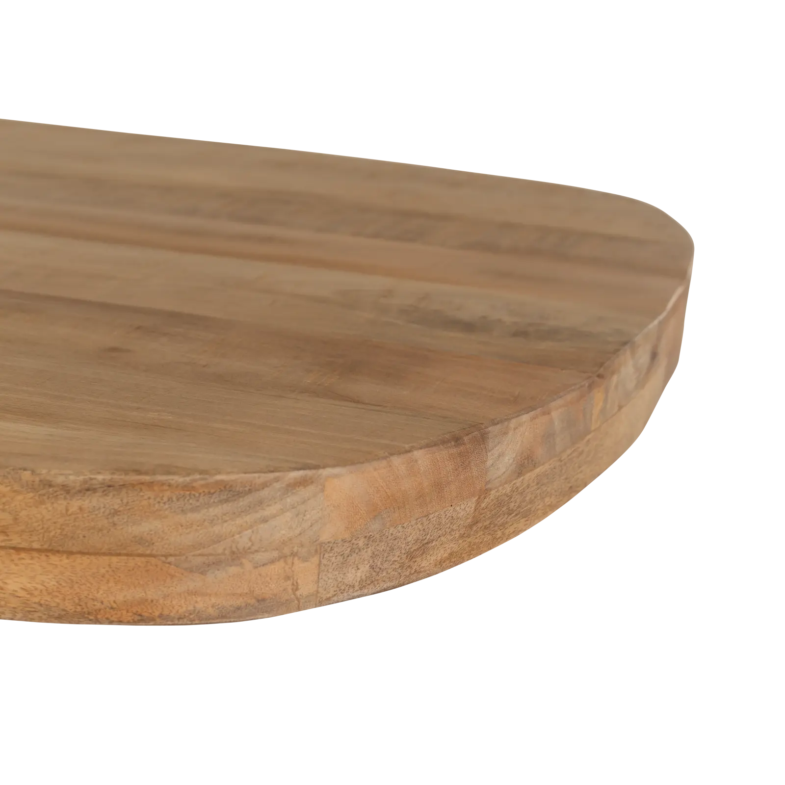 Eettafel Yucca - boat shape 160x90 cm - Mangohout Naturel - sale
