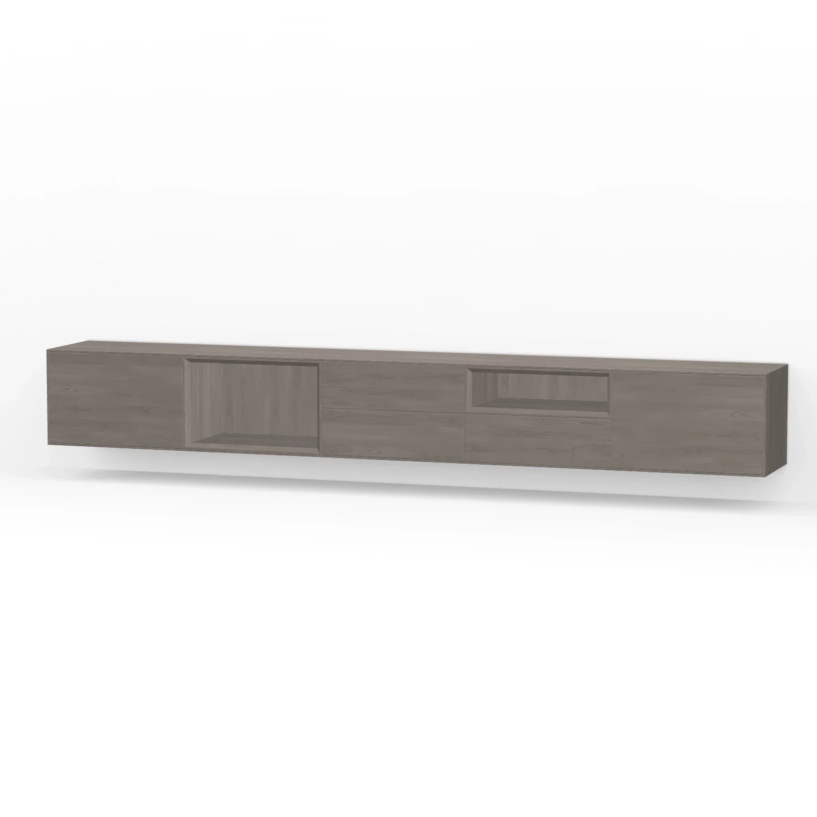 TV Meubel Mice Grey 300cm Zwevend