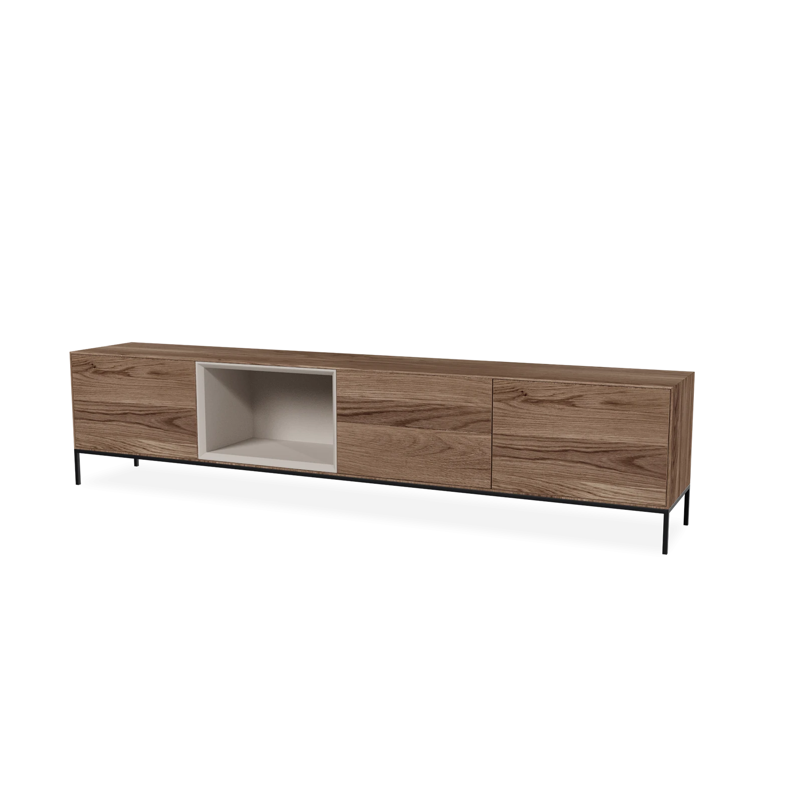 TV Meubel Kiezel 240cm Poot