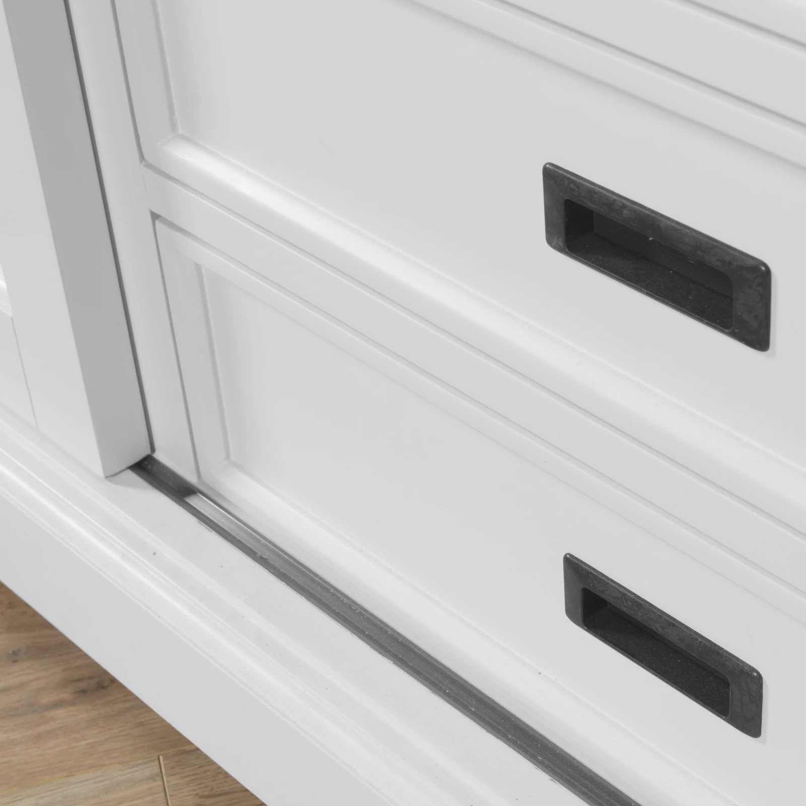 Tv meubel (240cm) Riverwoods - ClearWhite/Rustic Grey
