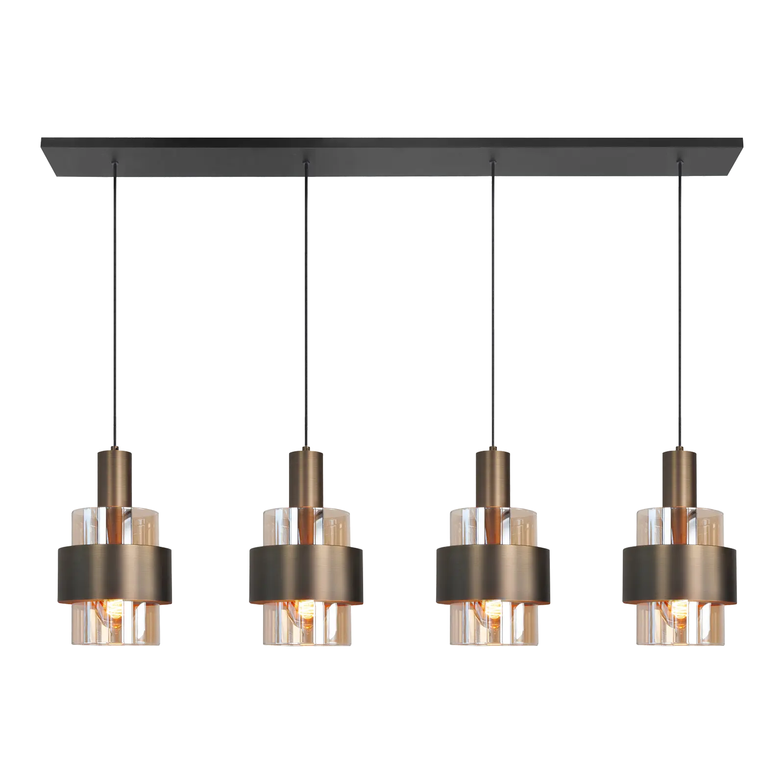 Hanglamp Marrone (107x160cm) bronze X4