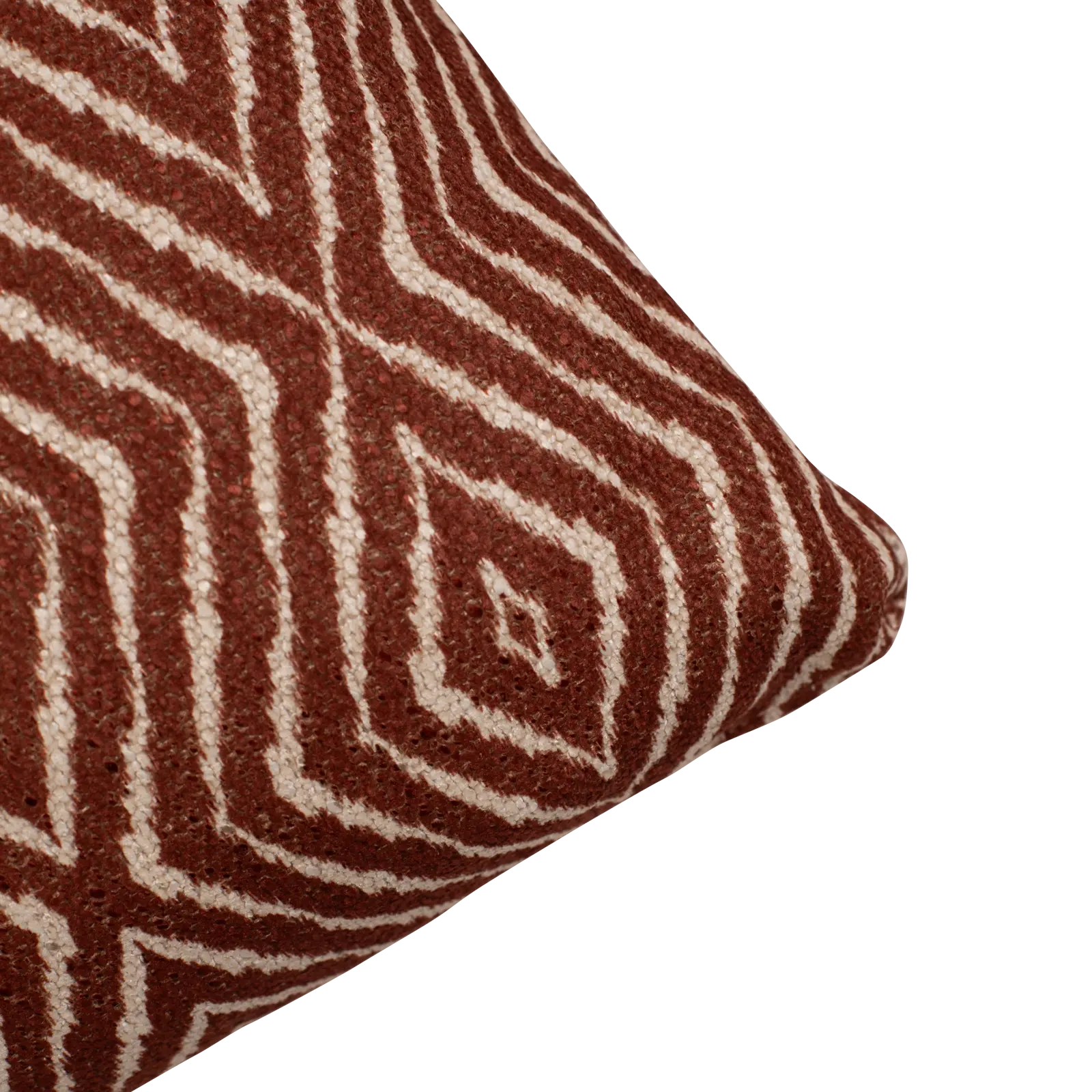 Sierkussen (45x40) Pinto - Jacky Organic Gem Rust