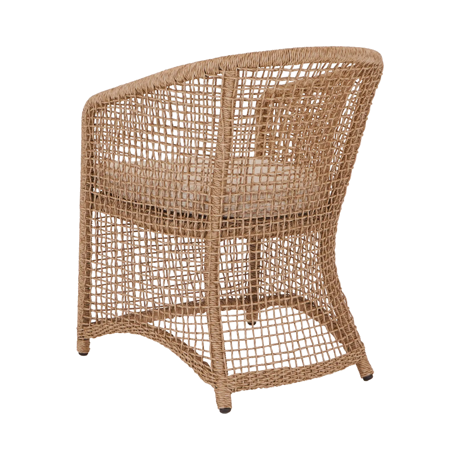 Armstoel Solaine - geschikt voor indoor & outdoor - Naturel - sale - OP=OP
