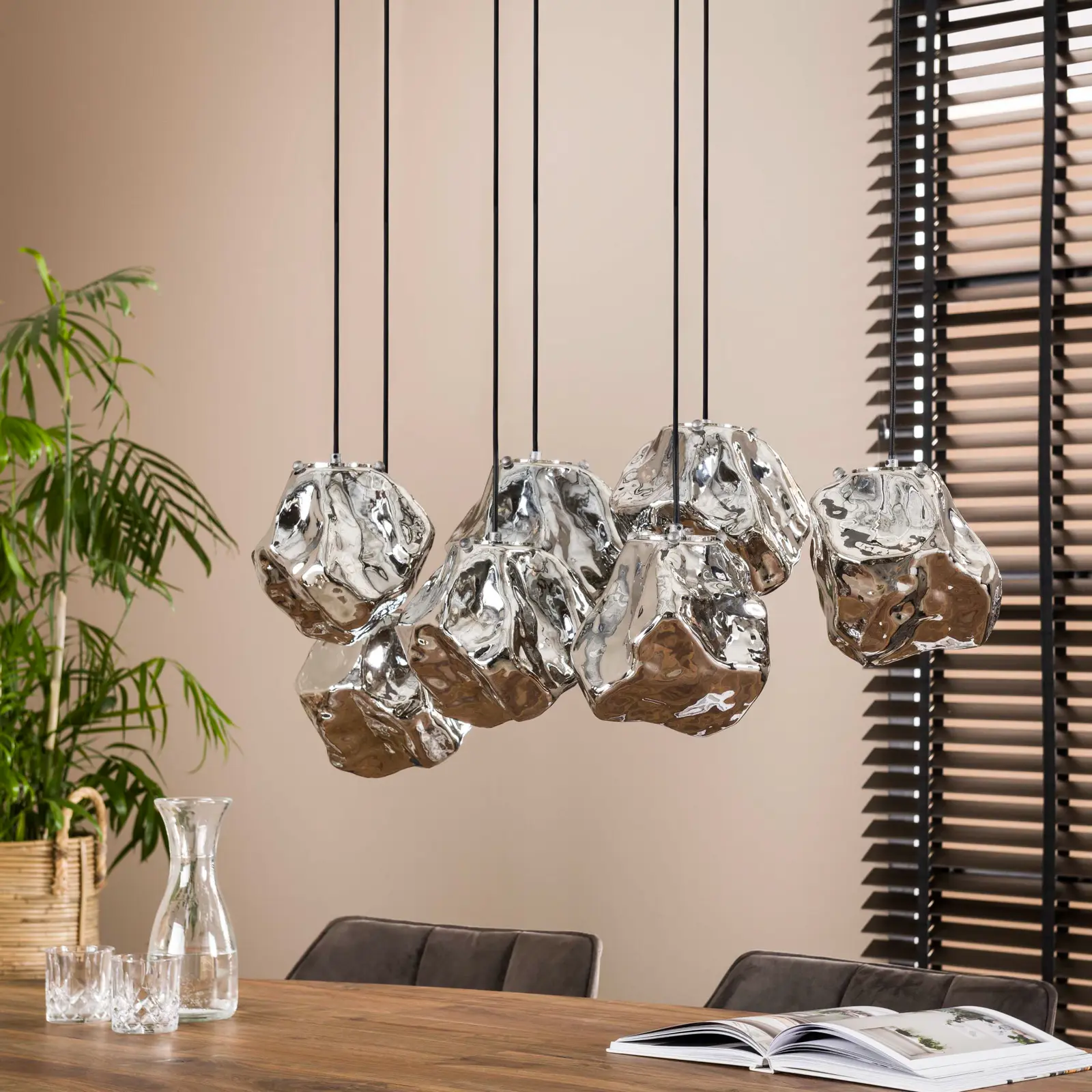 Hanglamp (7 lichts) Rock