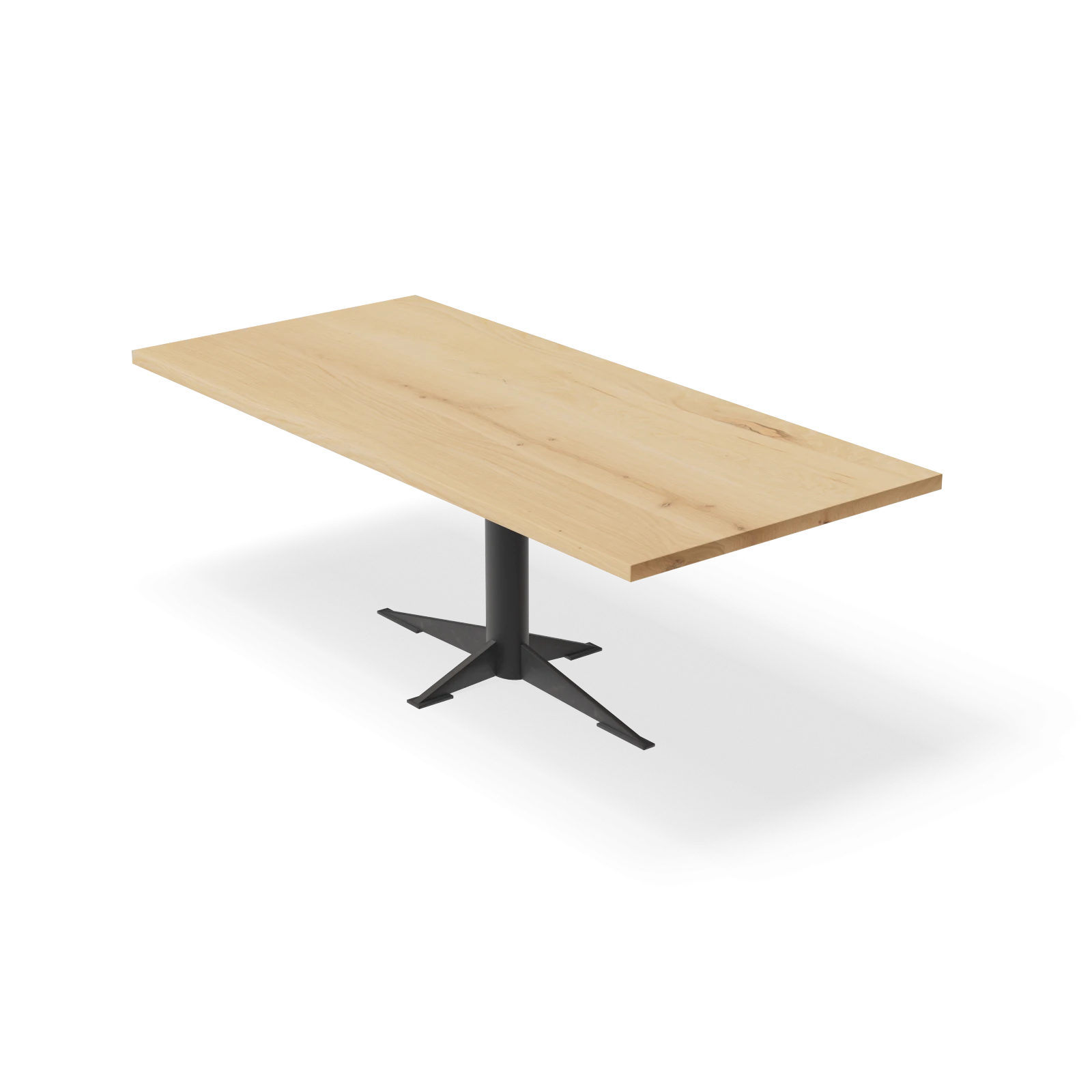 Eettafel Westfield - Rechthoek Eiken Nature White (220x100cm)