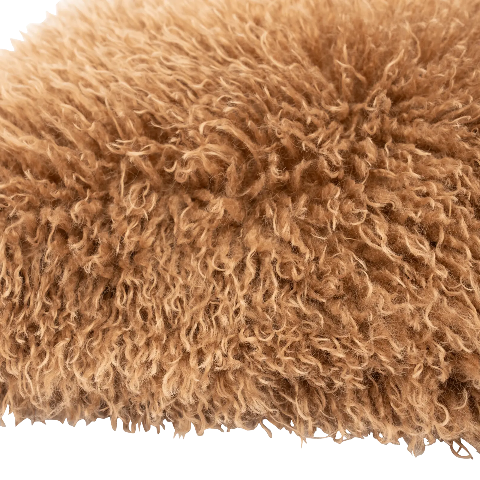Sierkussen Doodly - 50x50 cm - Fluffy - Taupe