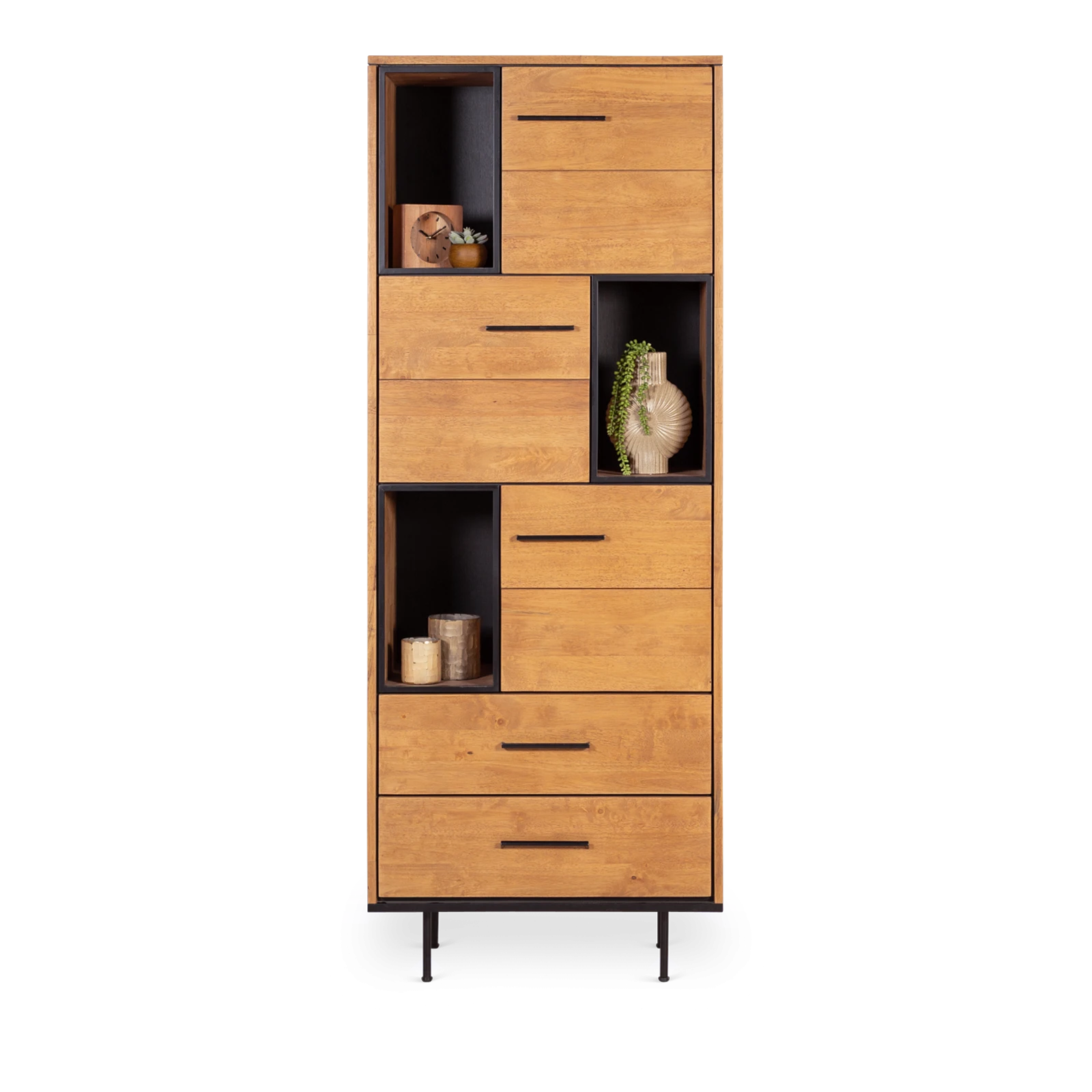 Opbergkast (80cm) Palma - Warmbrown
