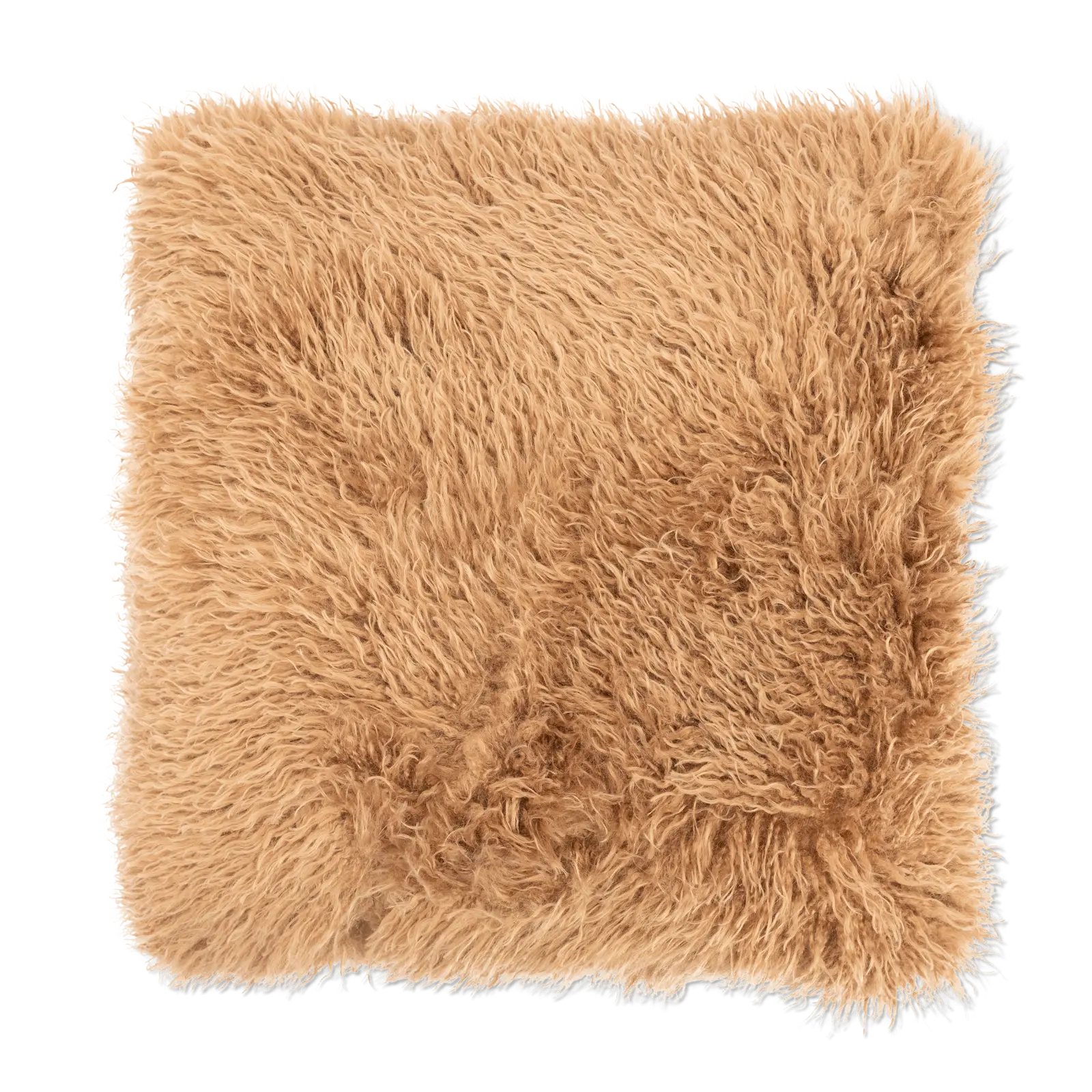 Sierkussen Doodly - 50x50 cm - Fluffy - Taupe