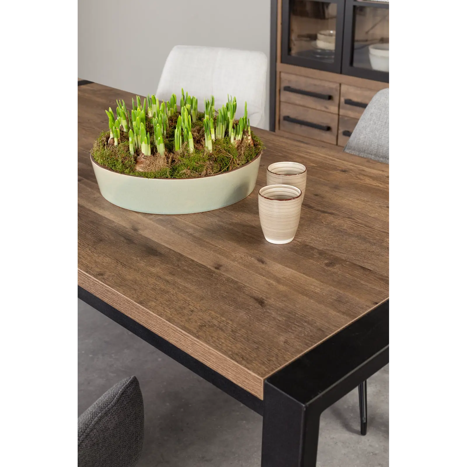 Eettafel Wisconsin - rechthoekig 160x90 cm - Lamulux Mokka