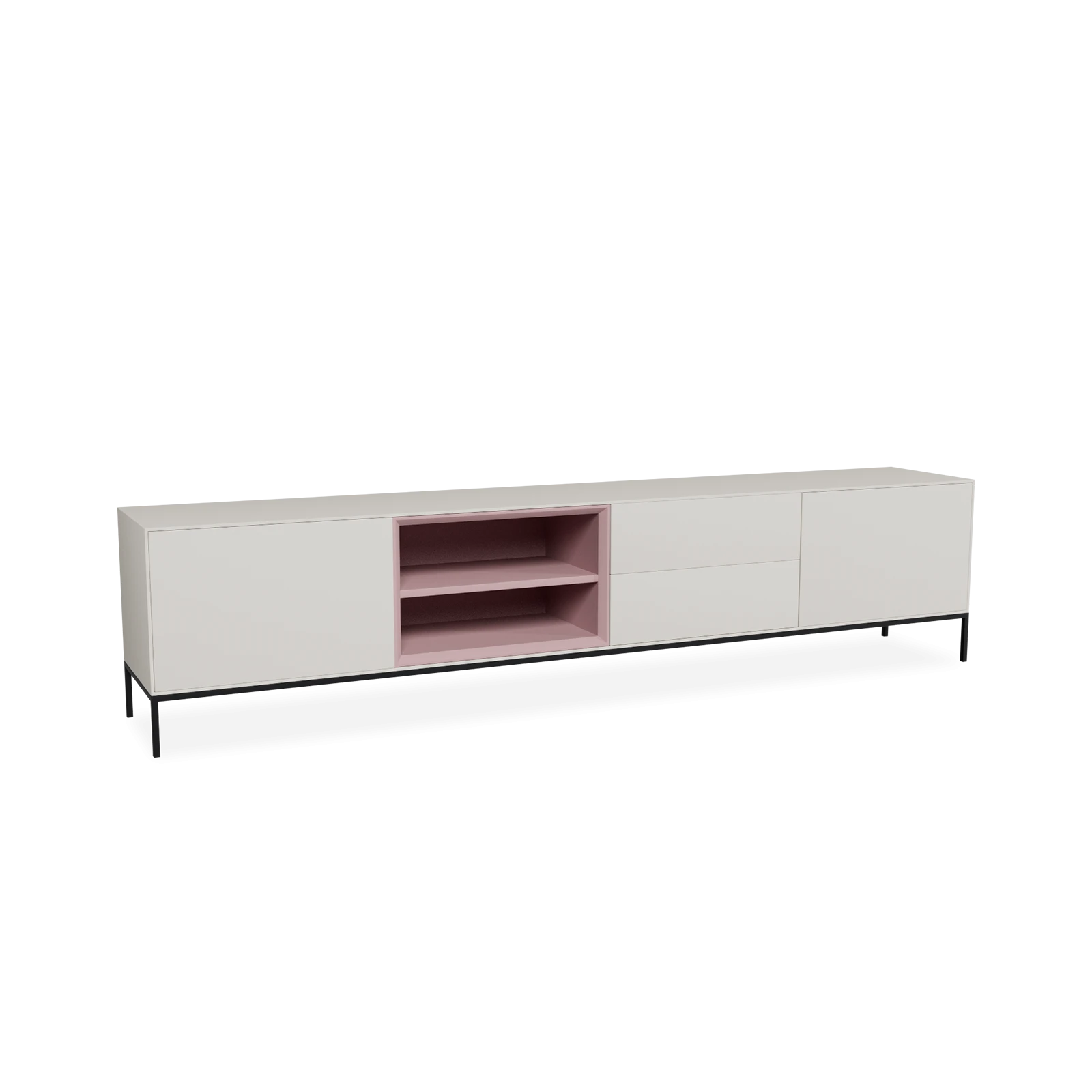 TV Meubel Pepper White 240cm Poot