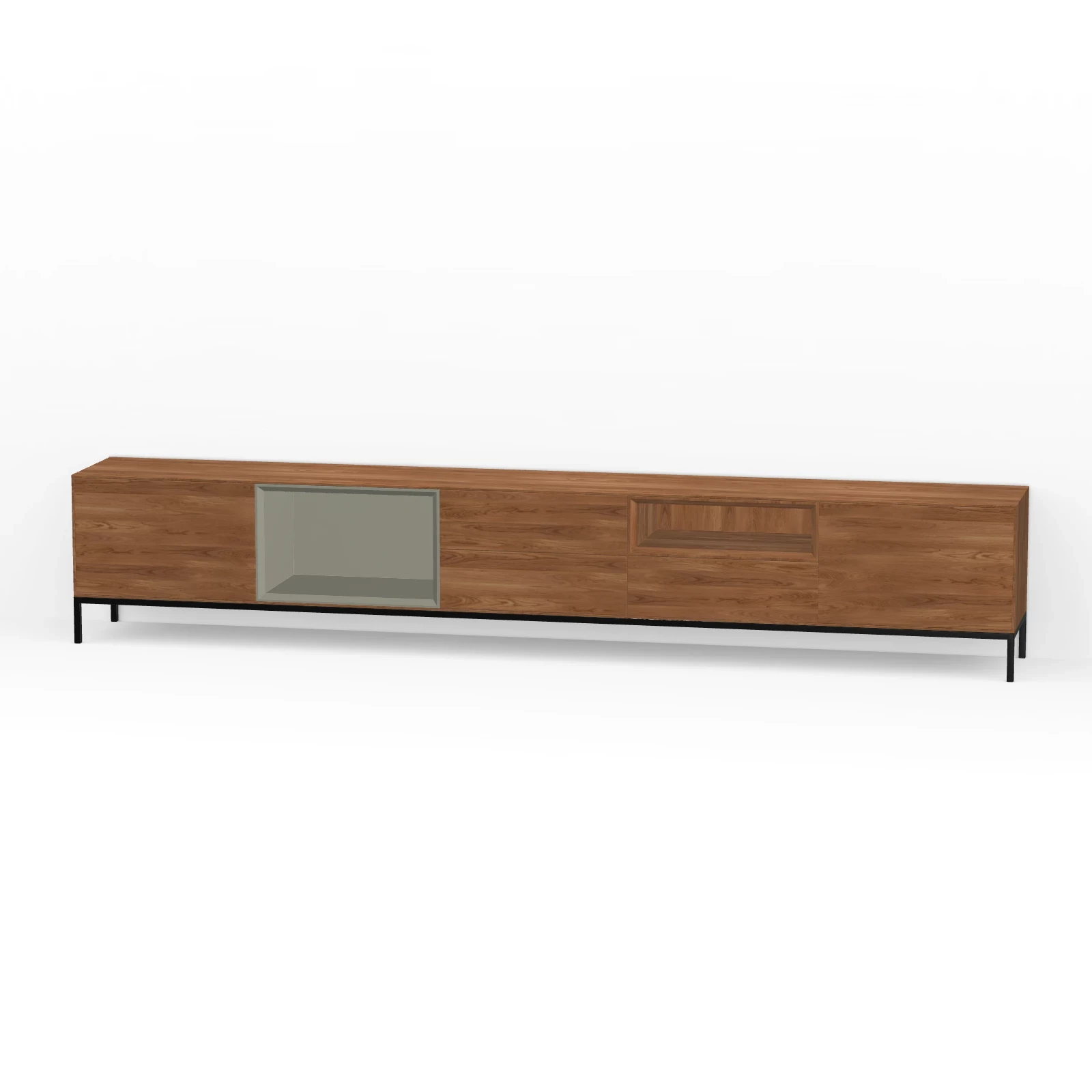TV Meubel Verweerd 300cm Poot