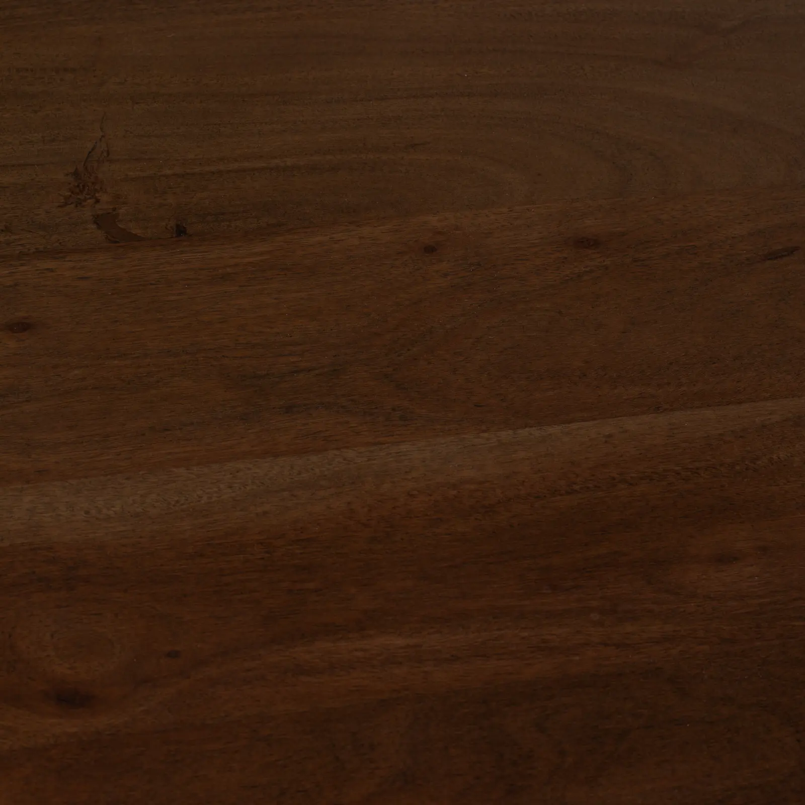 Salontafel Flow Solid - rond Ø60 cm - Acacia Glaze Bruin