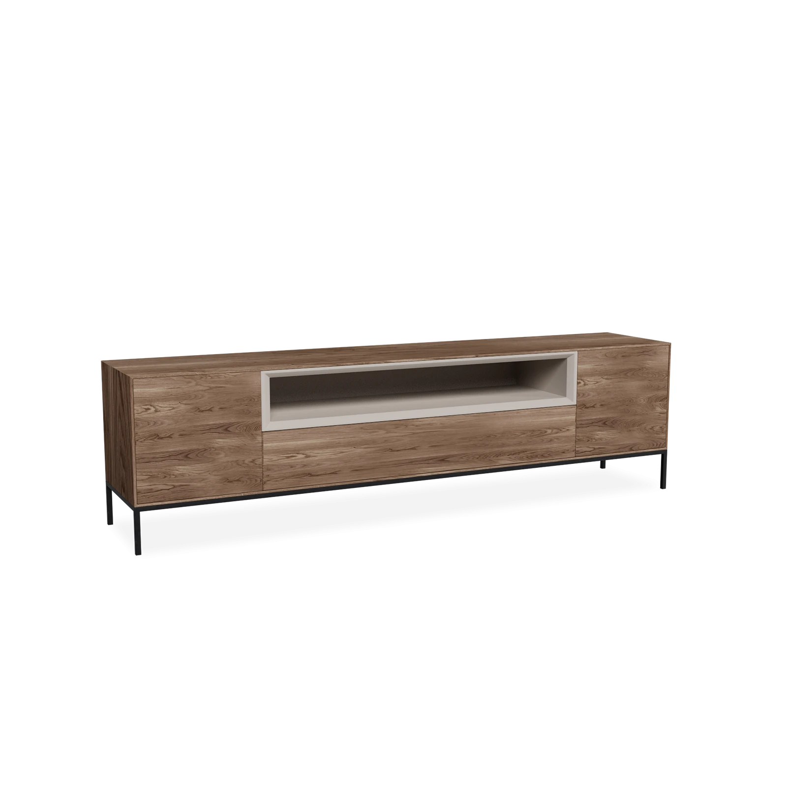 TV Meubel Kiezel 200cm Poot