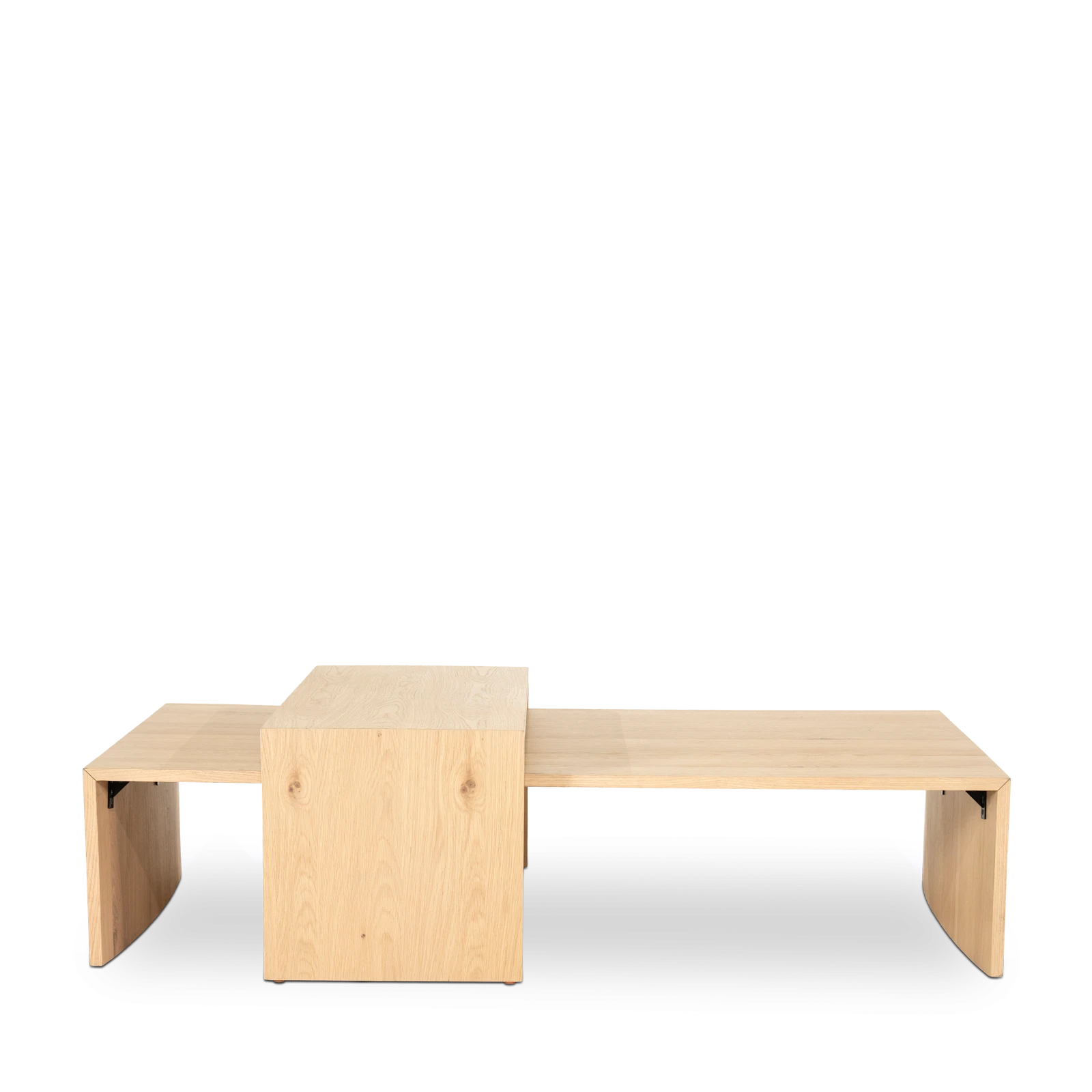 Salontafel (set van 2) Flo - Naturel