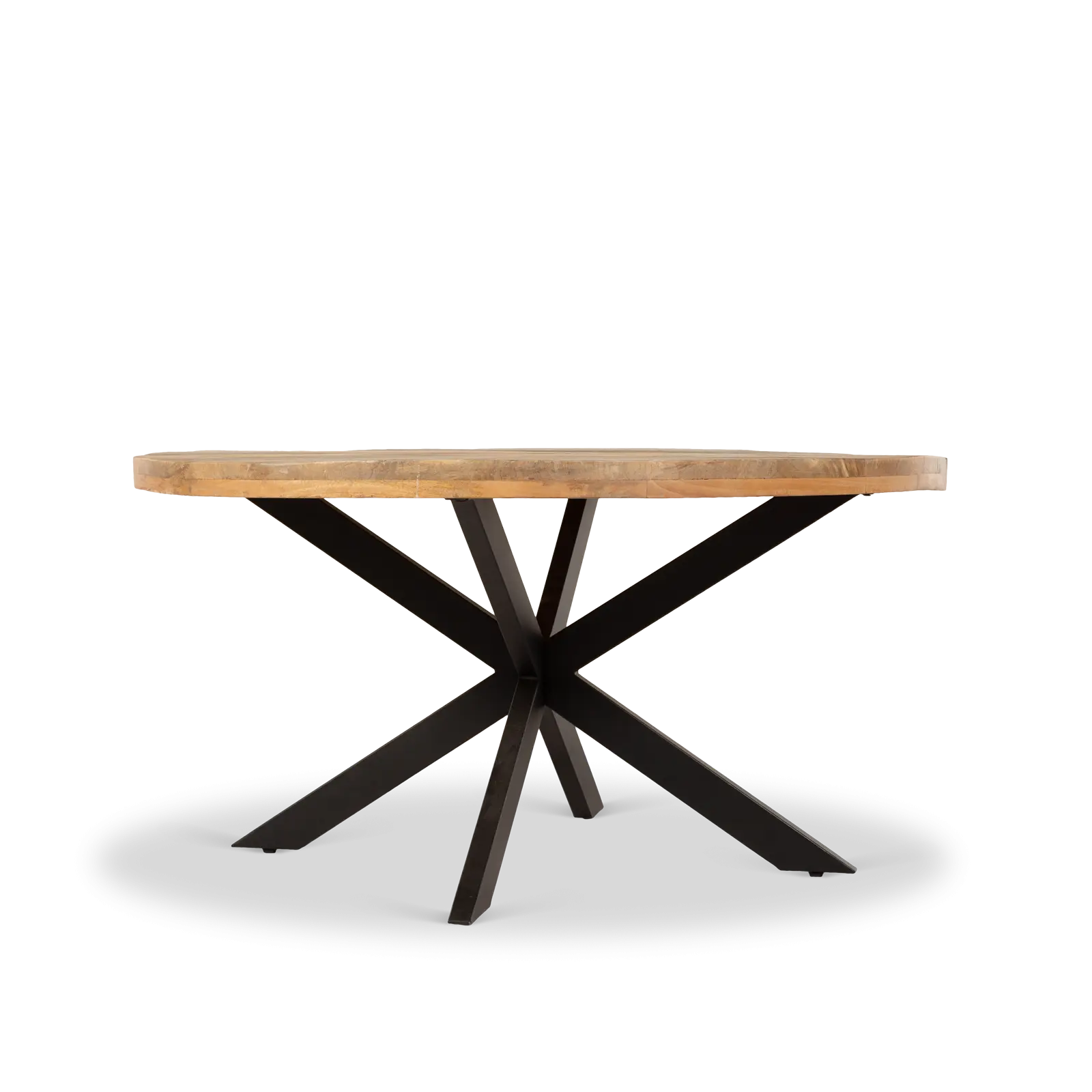 Eettafel Yucca - rond 150 cm - Mangohout Naturel  - sale