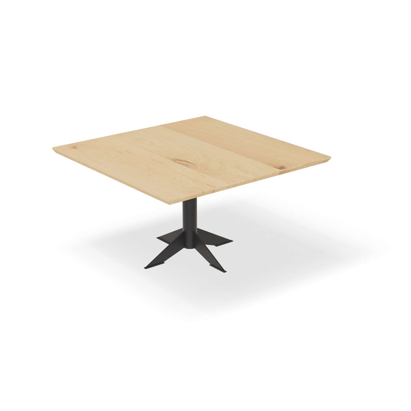 Eettafel Westfield - Vierkant Eiken Nature White (140x140cm)