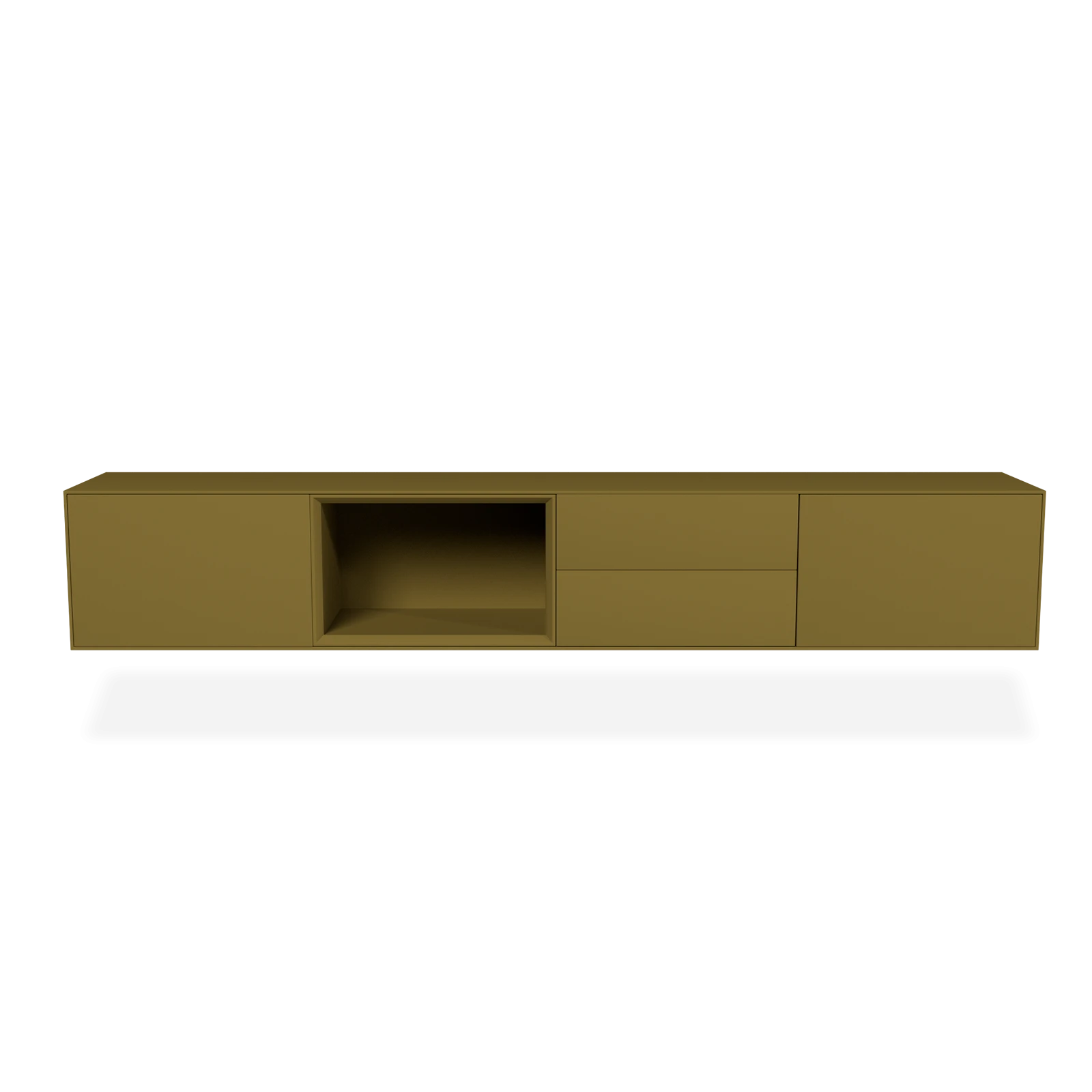 TV Meubel Green Brown 240cm Zwevend