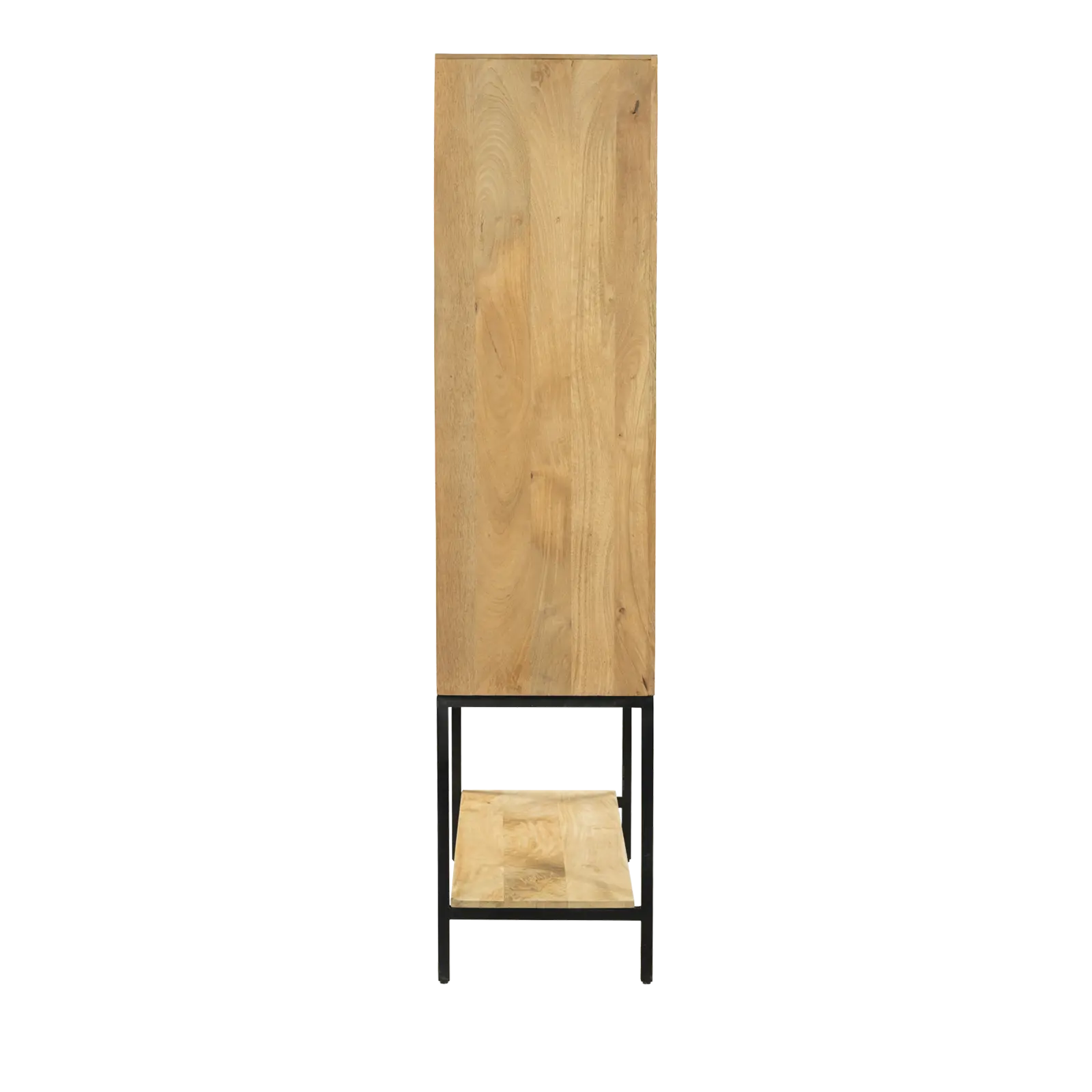 Opbergkast Belleville - 110 cm - 2 deuren  - Mangohout Loom Naturel