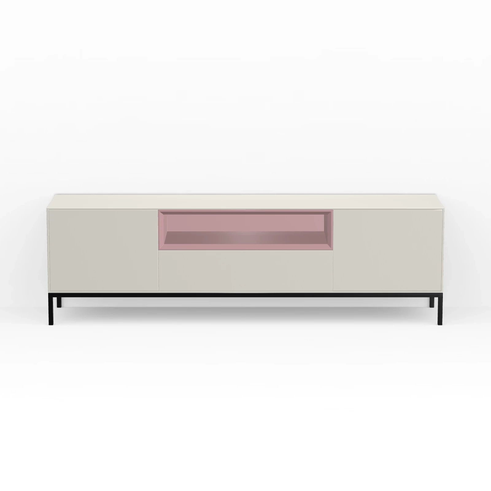 TV Meubel Pepper White 180cm Poot