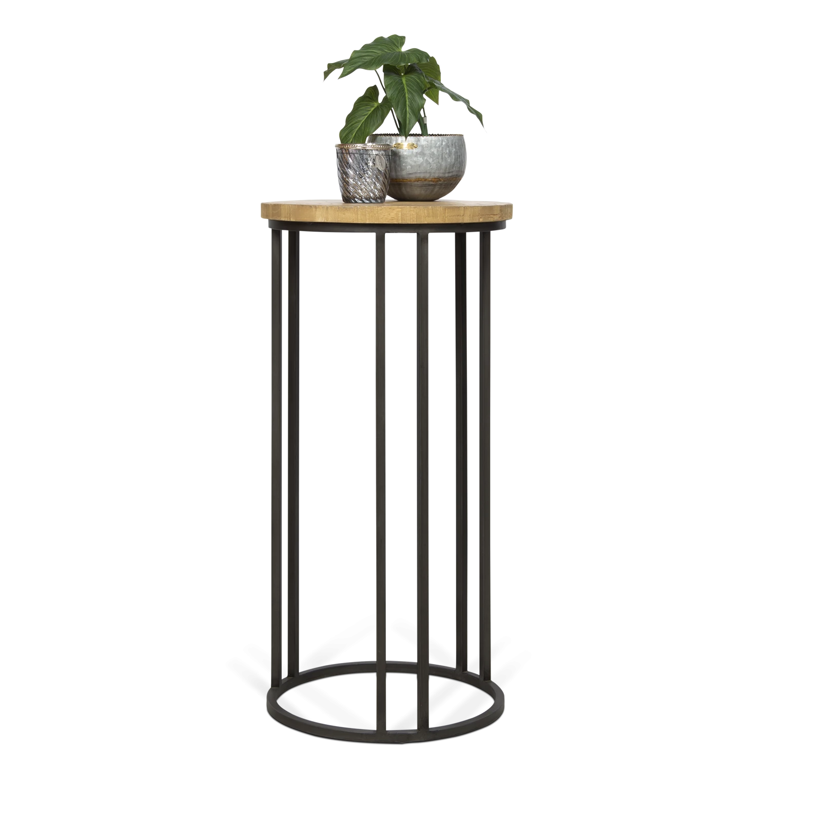 Plantentafel Steelwood - Seasoned Brown/Metaal Zwart