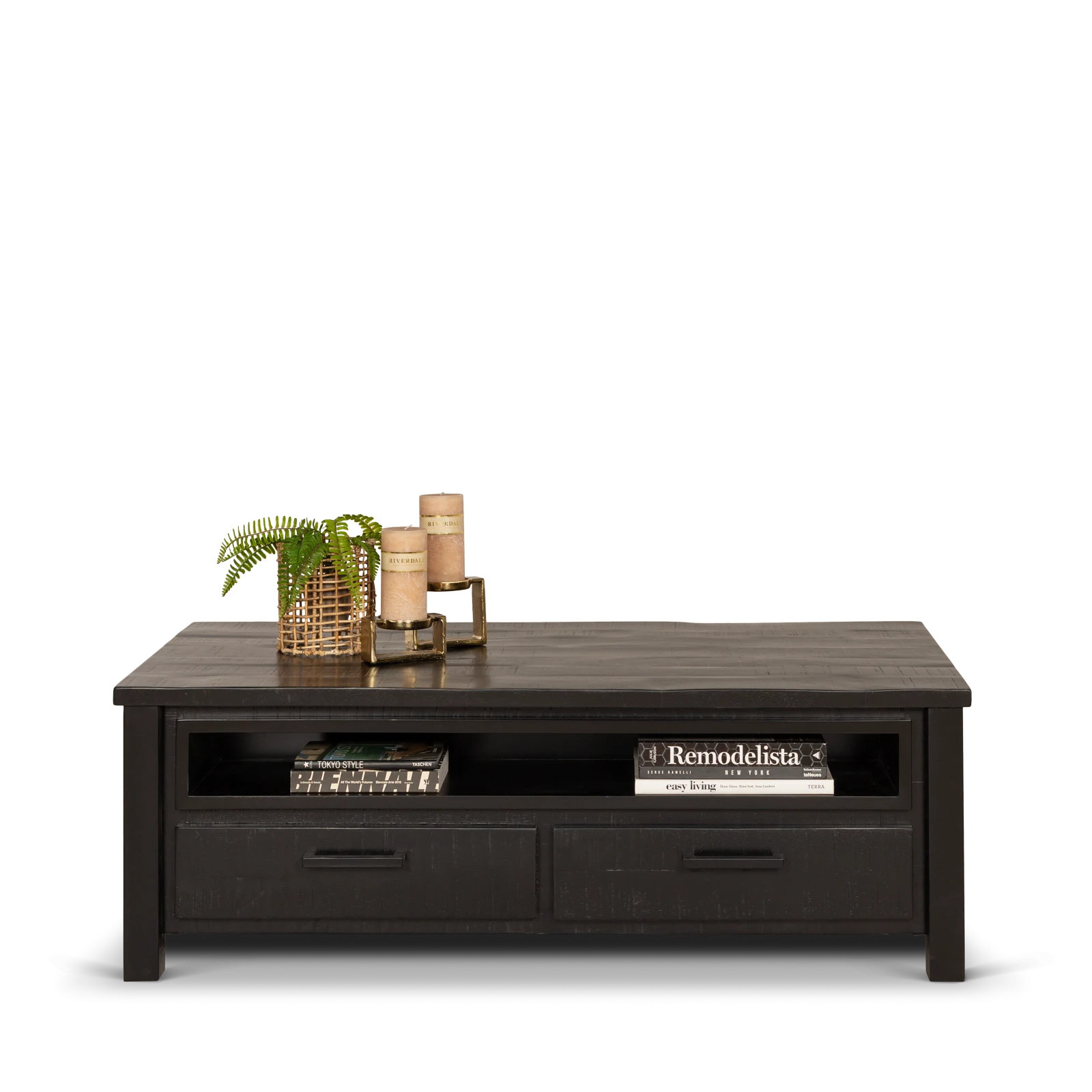 Salontafel Steelwood - Zwart