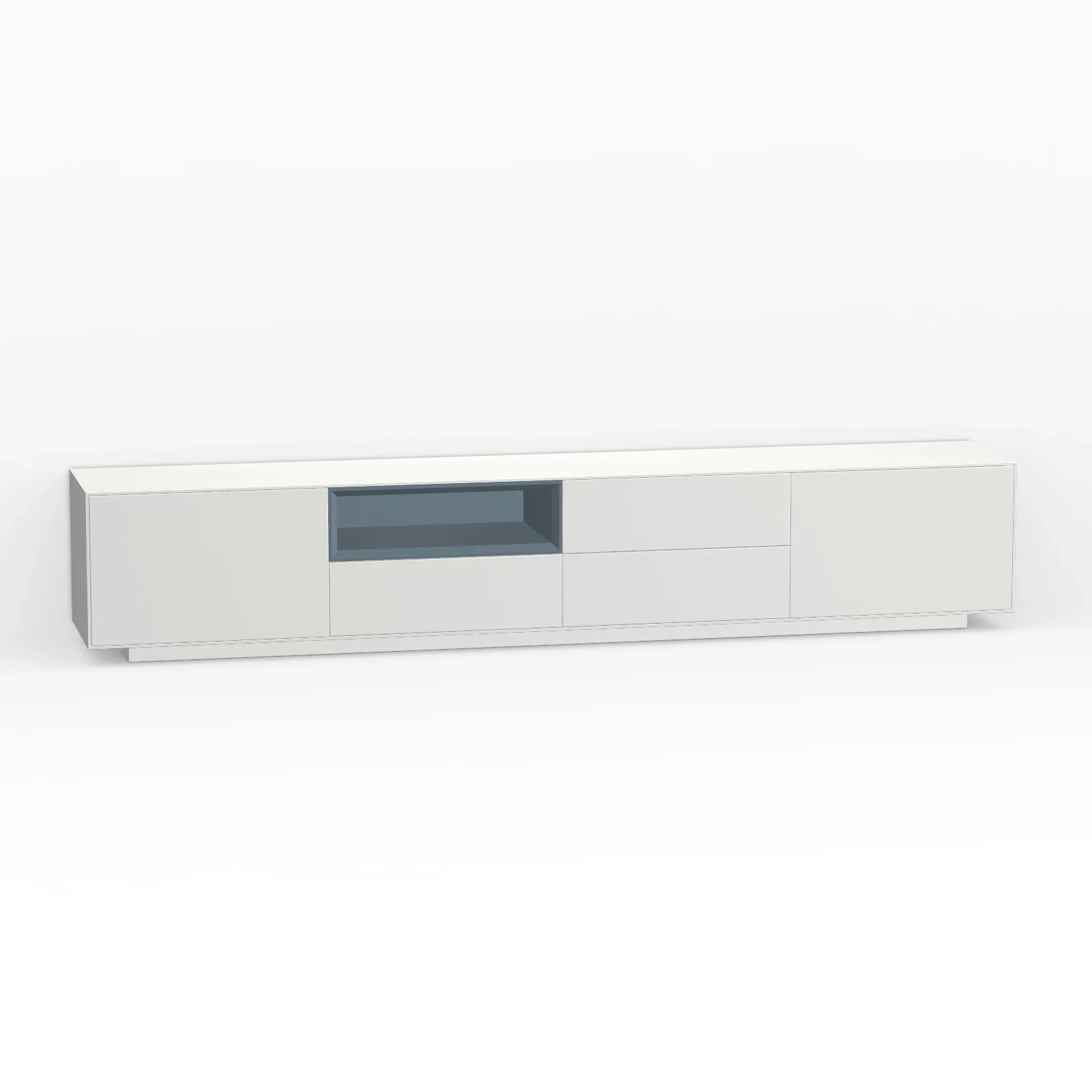 TV Meubel Signal White 240cm Plint