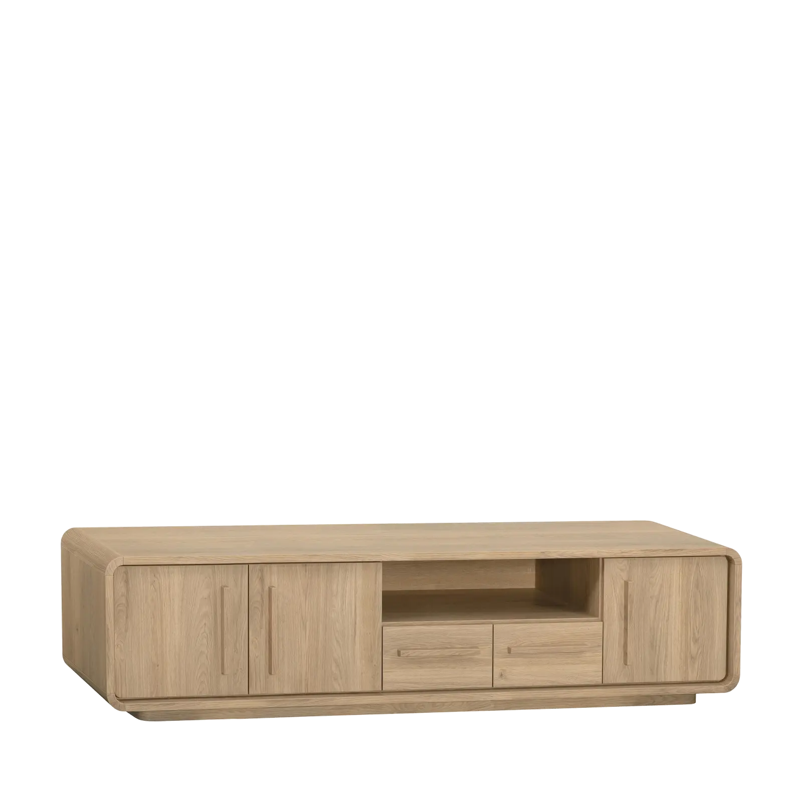 TV meubel Serenata - 190 cm - Lamulux Old Oak - 3 deuren, 2 laden, 1 open vak