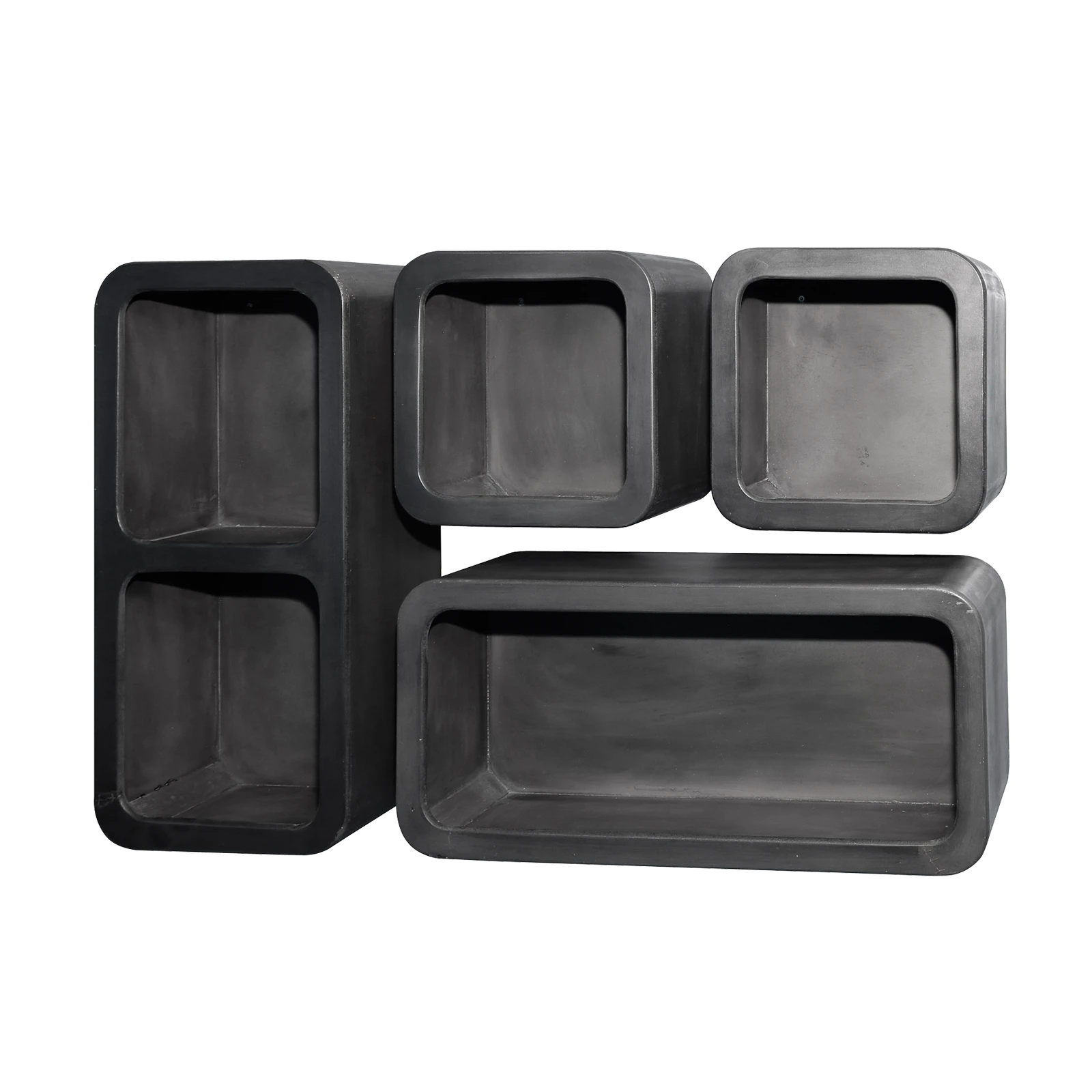 Wandschap (4 stuks) Dark Clay