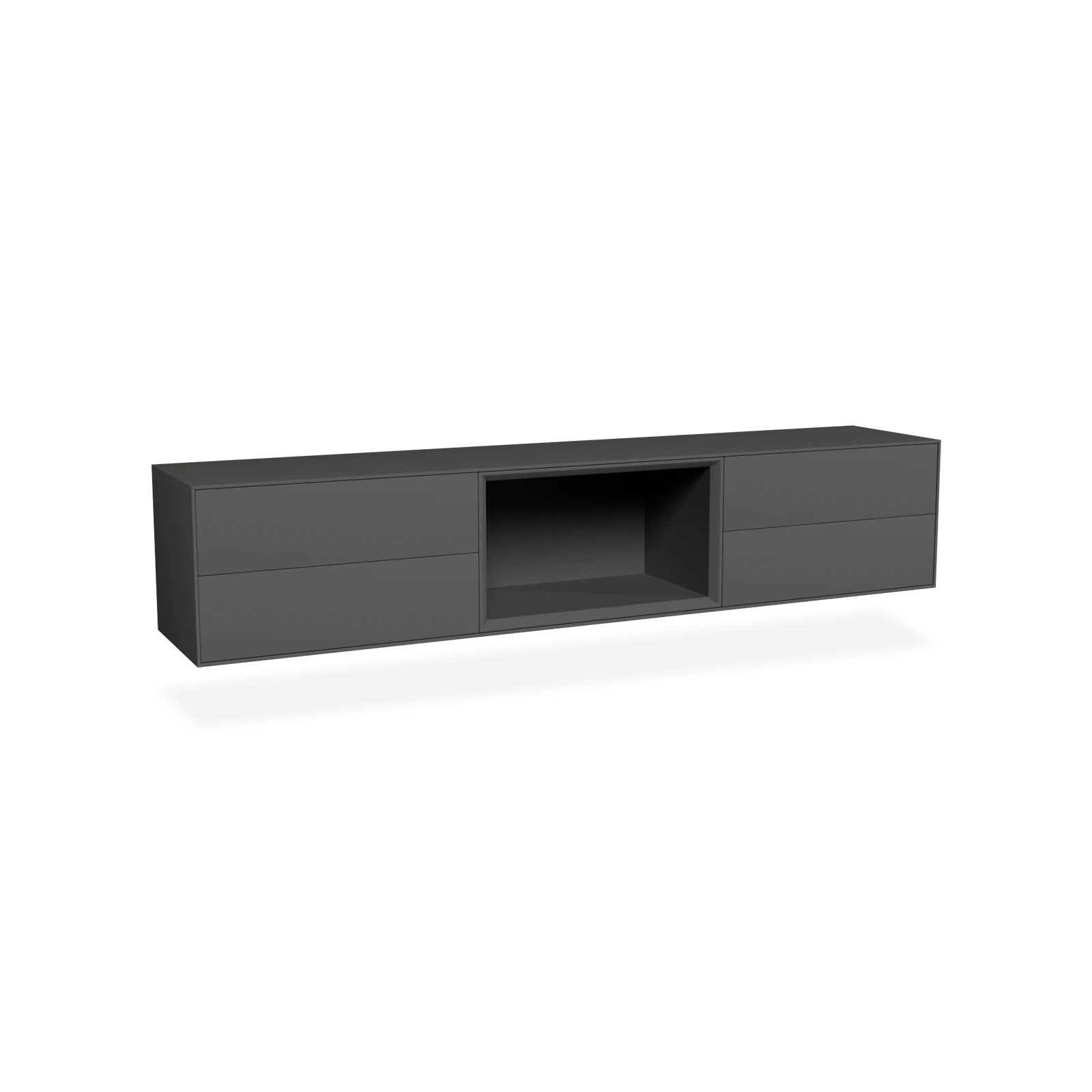 TV Meubel Traffic Grey 200cm Zwevend