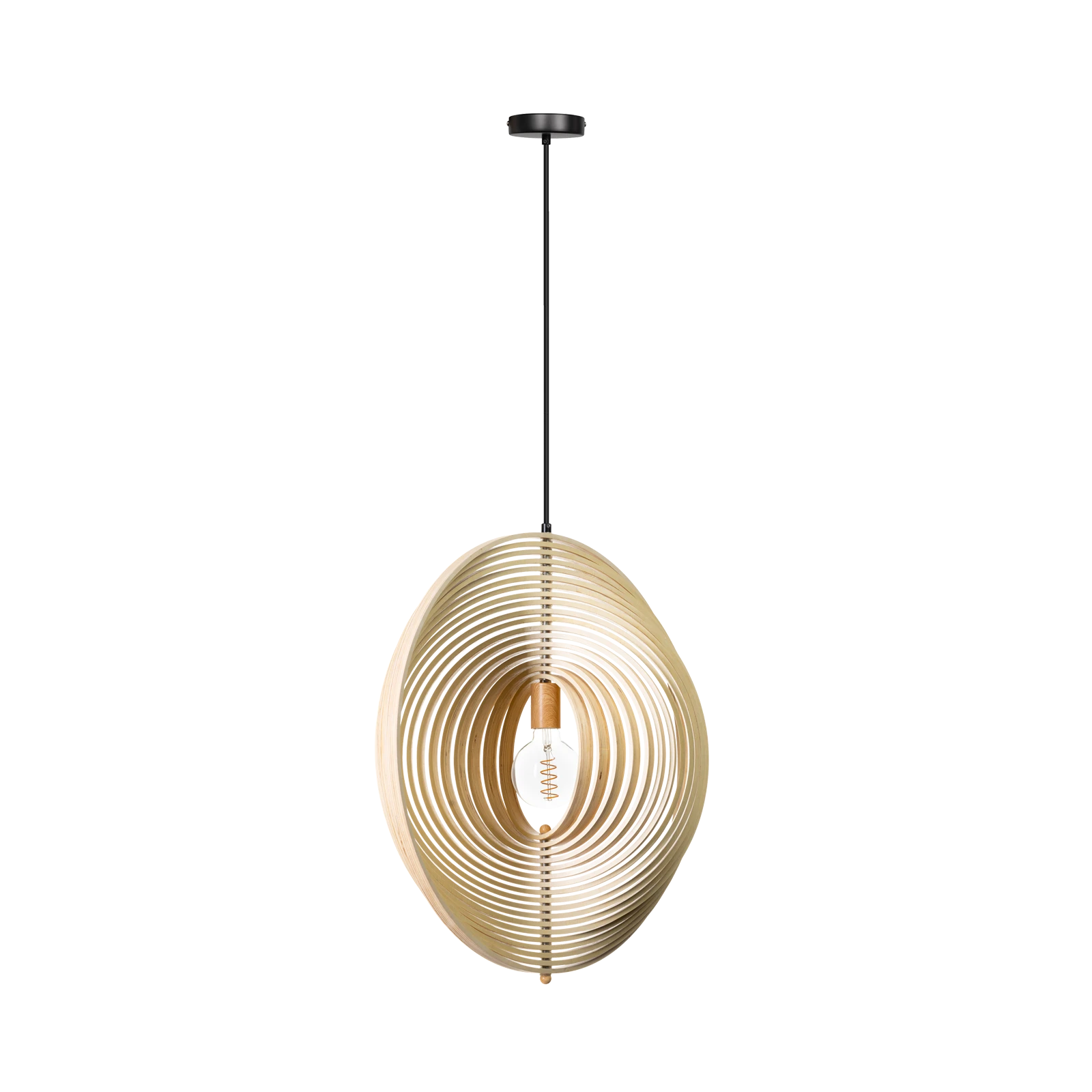 Hanglamp Woody (59cm) naturel