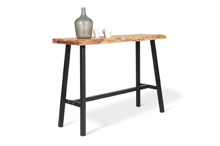 Bartafel hoog hout industrieel
