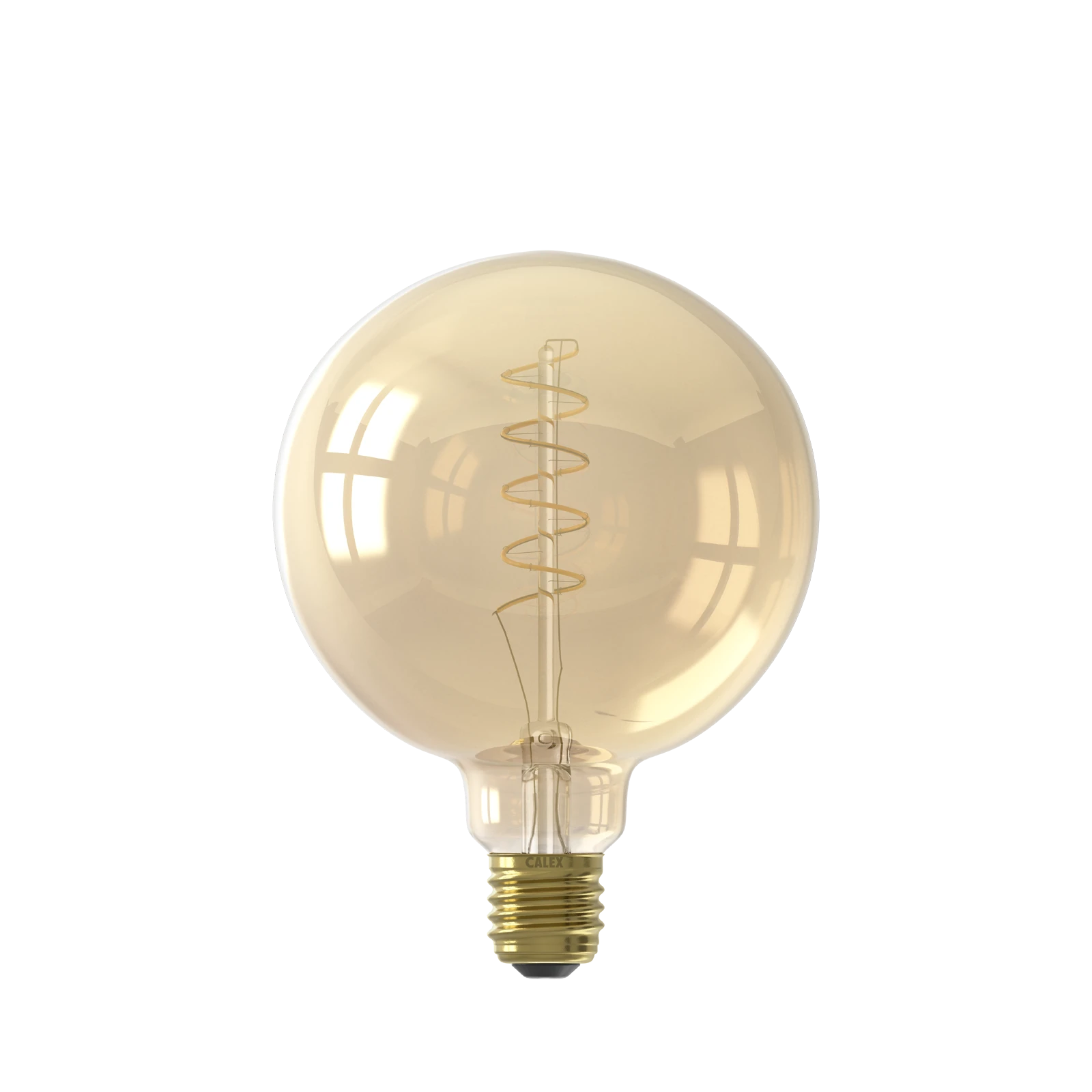 Lichtbron Flex Globe (172x125mm) goud E27