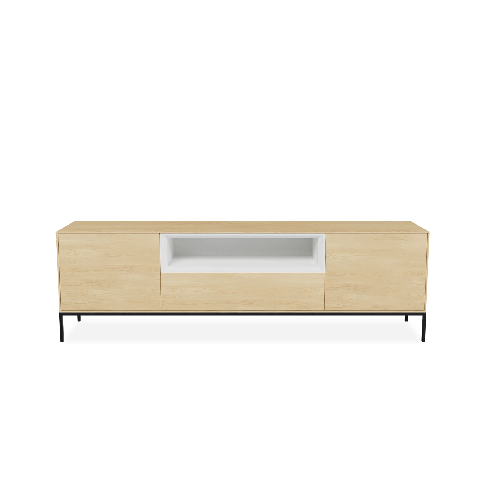 TV Meubel Nature White 180cm Poot