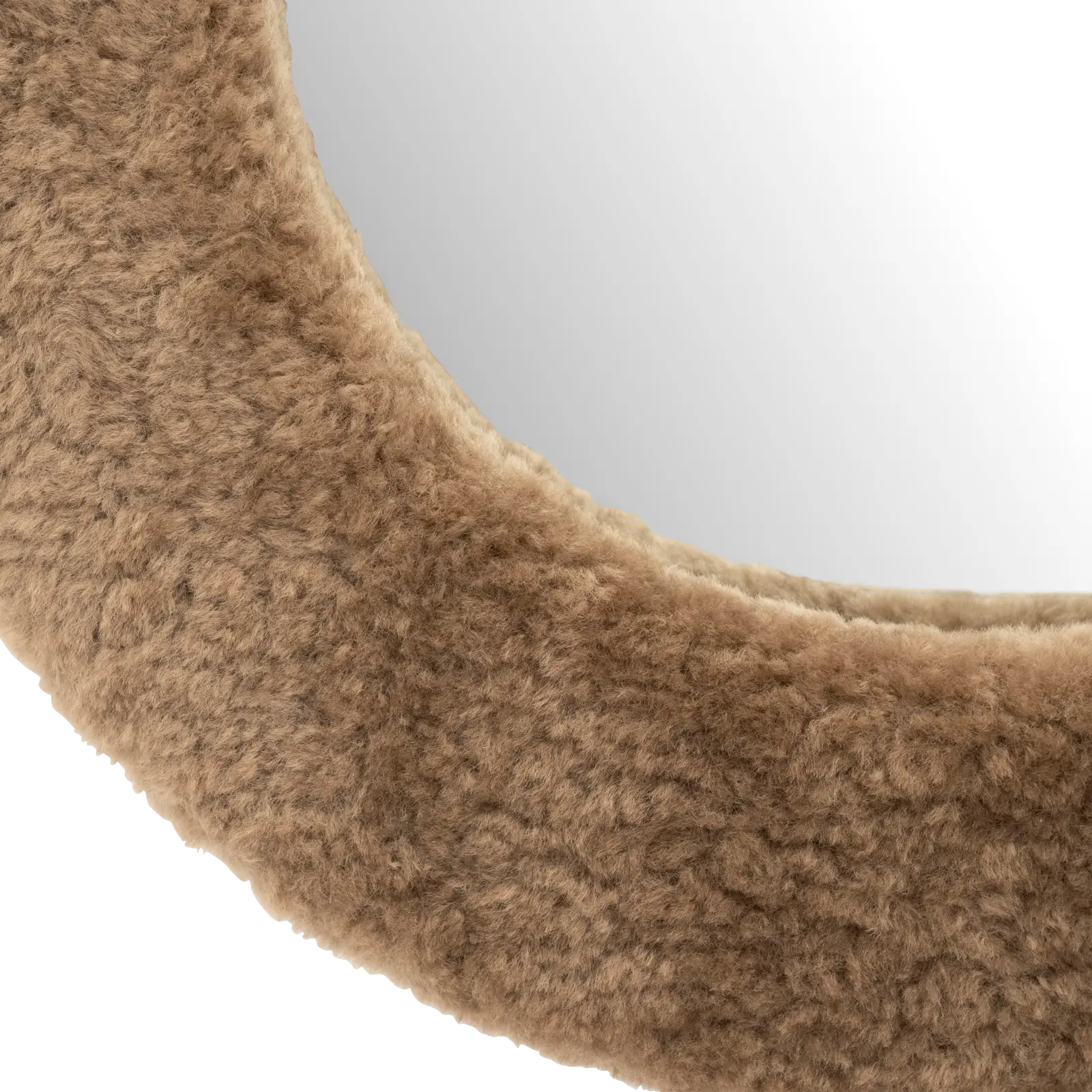 Spiegel Kiss - ovaal 49x66 cm - Bruin