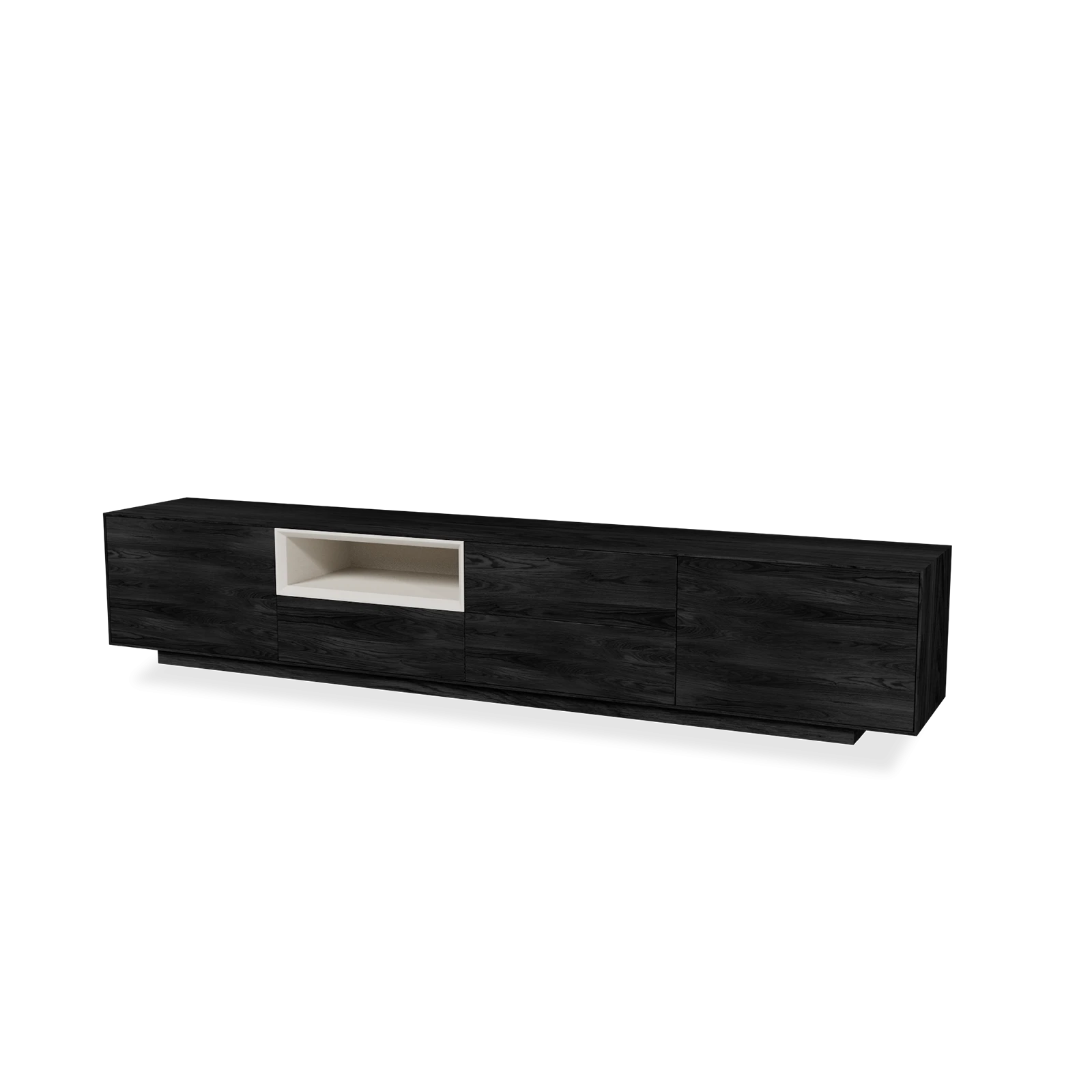 TV Meubel Black Sky 240cm Plint