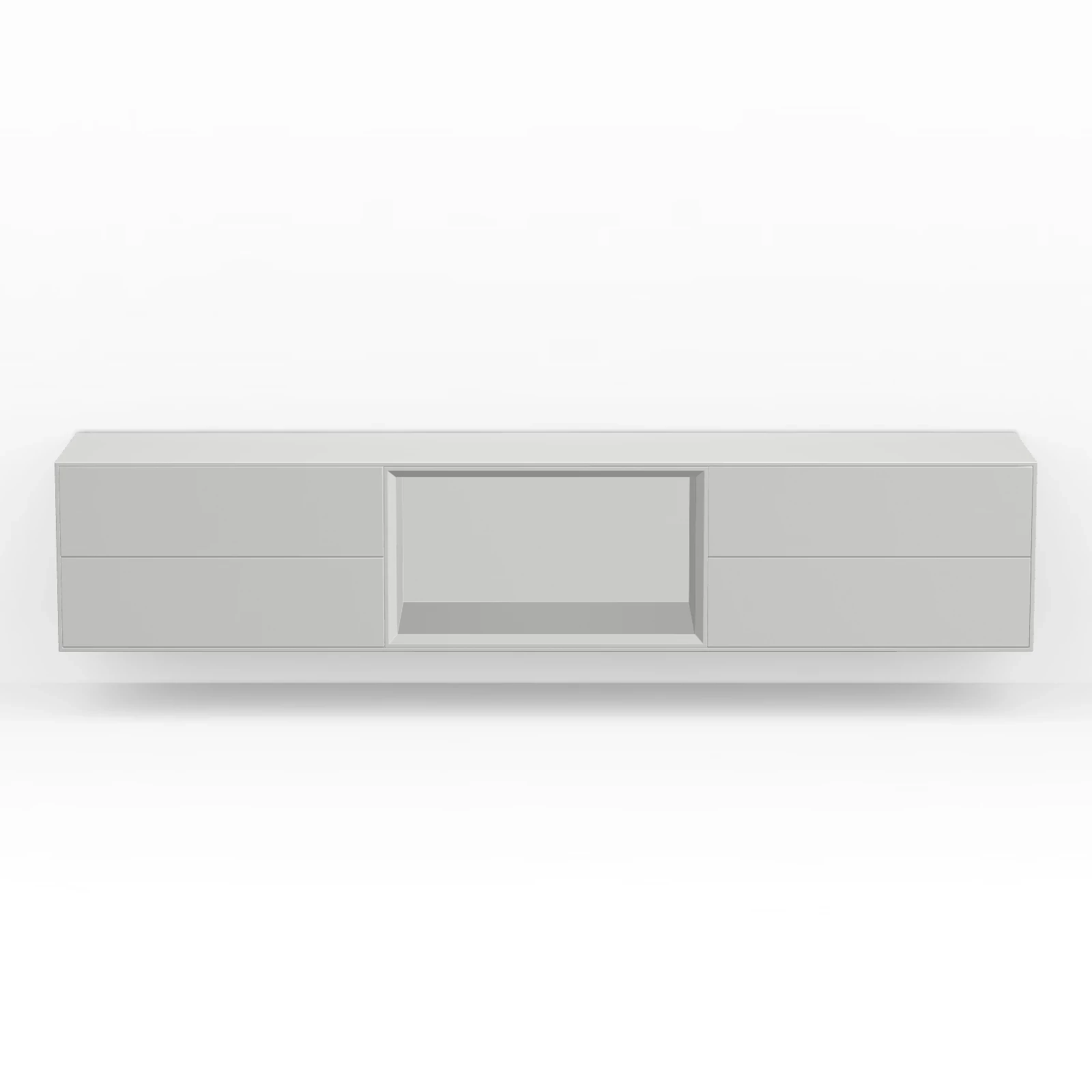 TV Meubel Tele Grey 200cm Zwevend