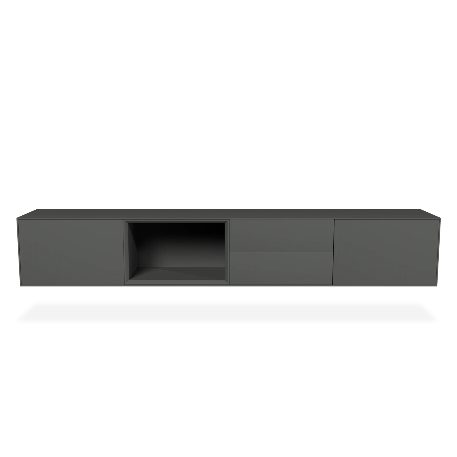 TV Meubel Traffic Grey 240cm Zwevend