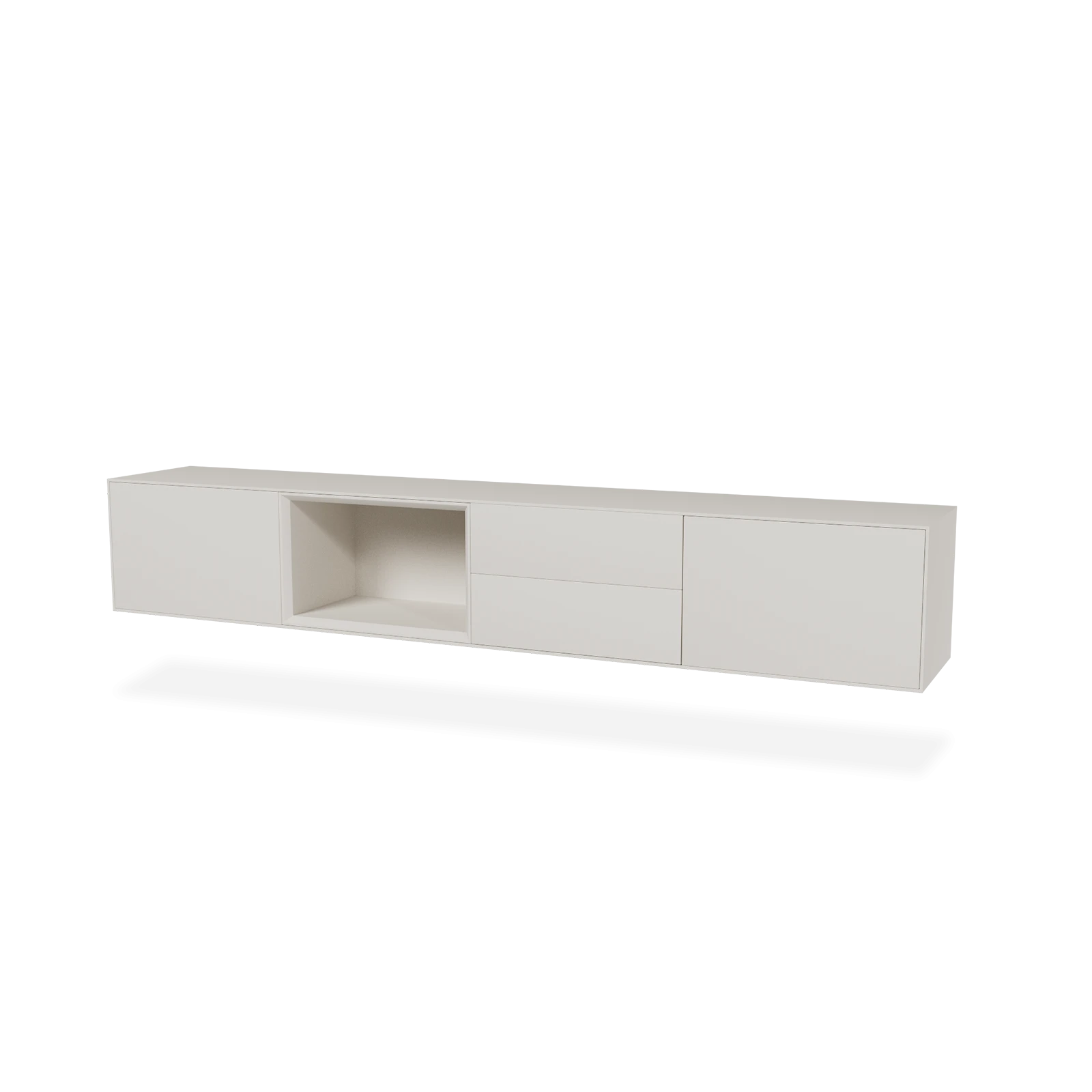 TV Meubel Pepper White 240cm Zwevend