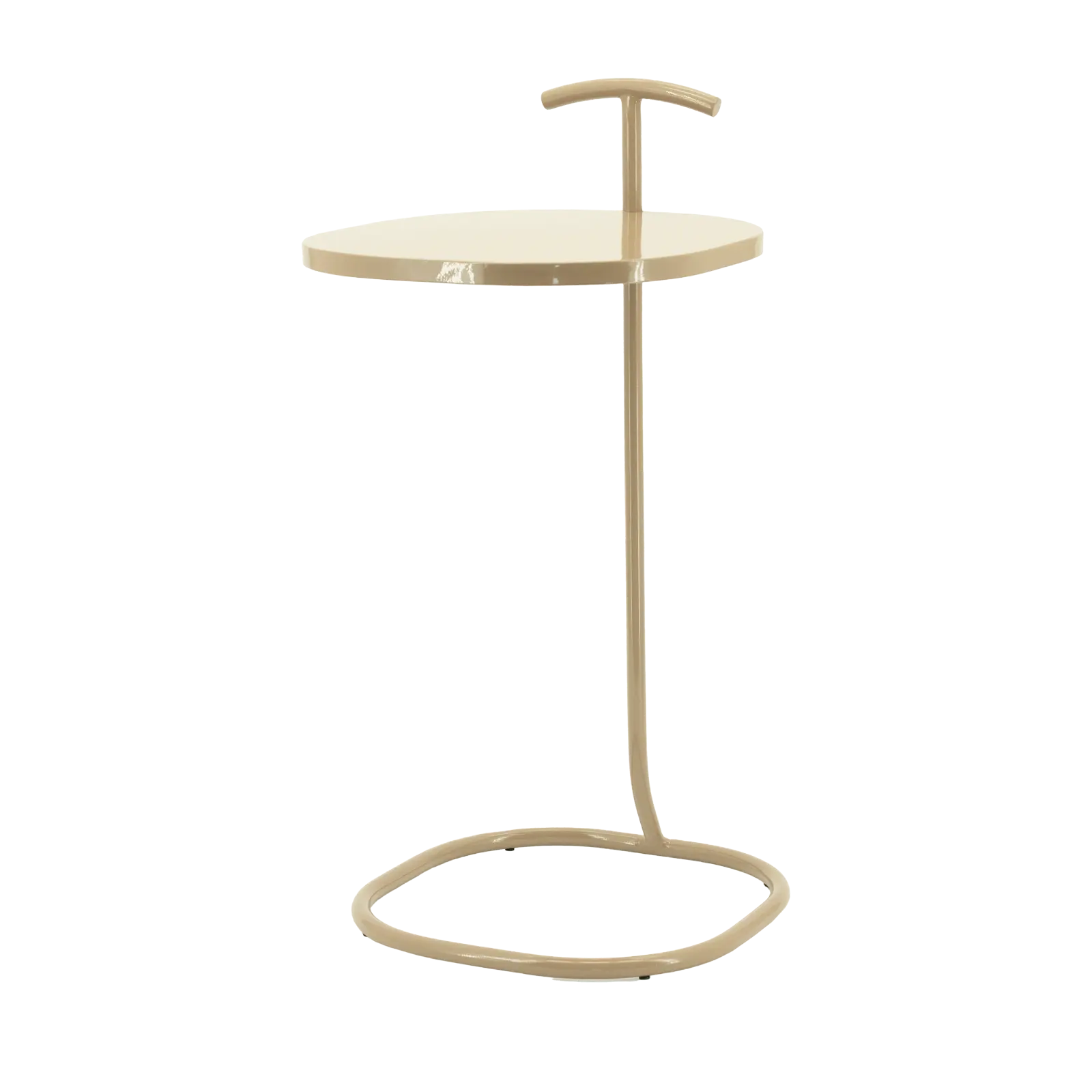 Bijzettafel Buddy - 32x32 cm - metaal Taupe