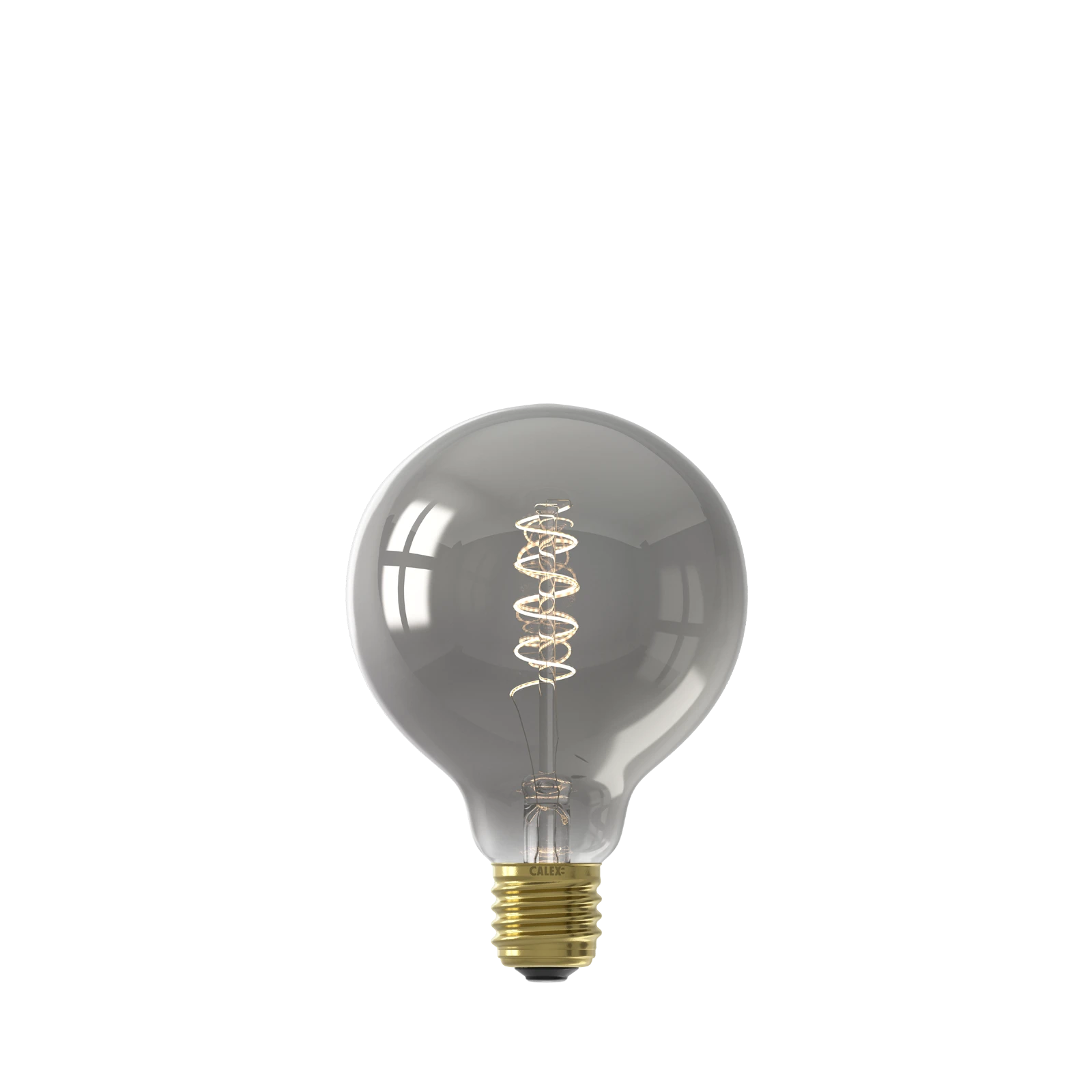 Lichtbron Flex Globe (140x95mm) titanium E27