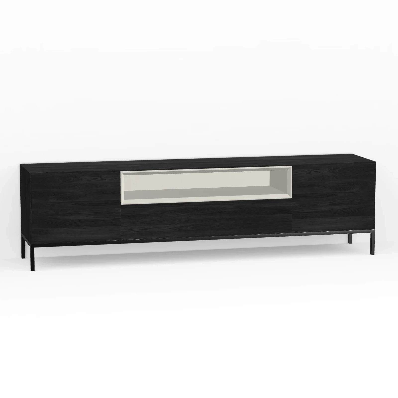 TV Meubel Black Sky 200cm Poot