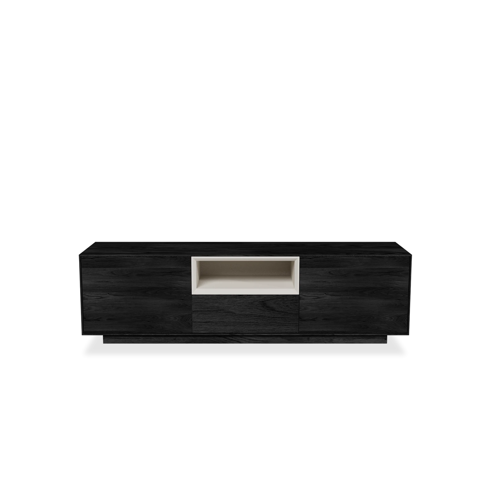 TV Meubel Black Sky 160cm Plint