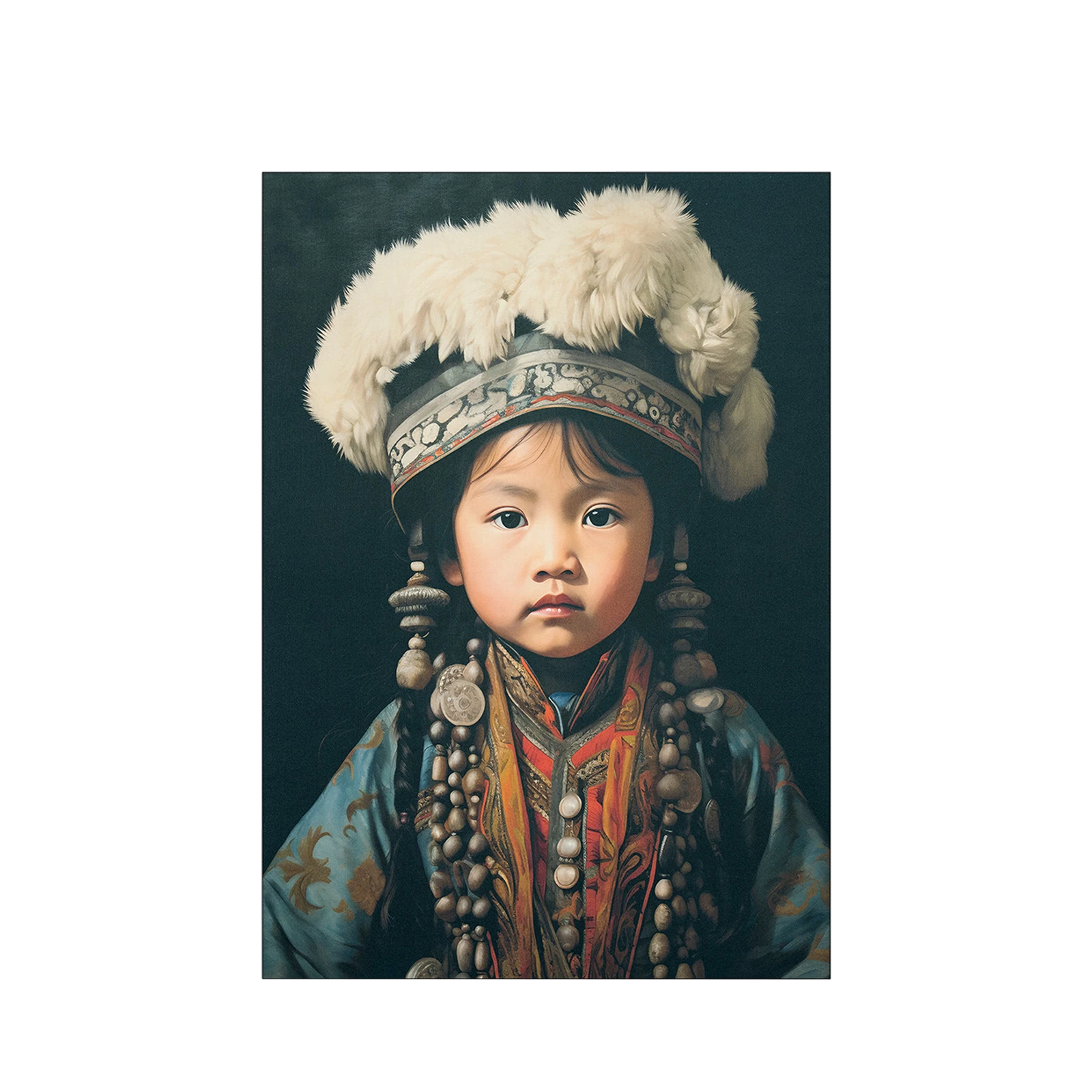 Wanddecoratie 110x80 Traditional Child 1 (small)