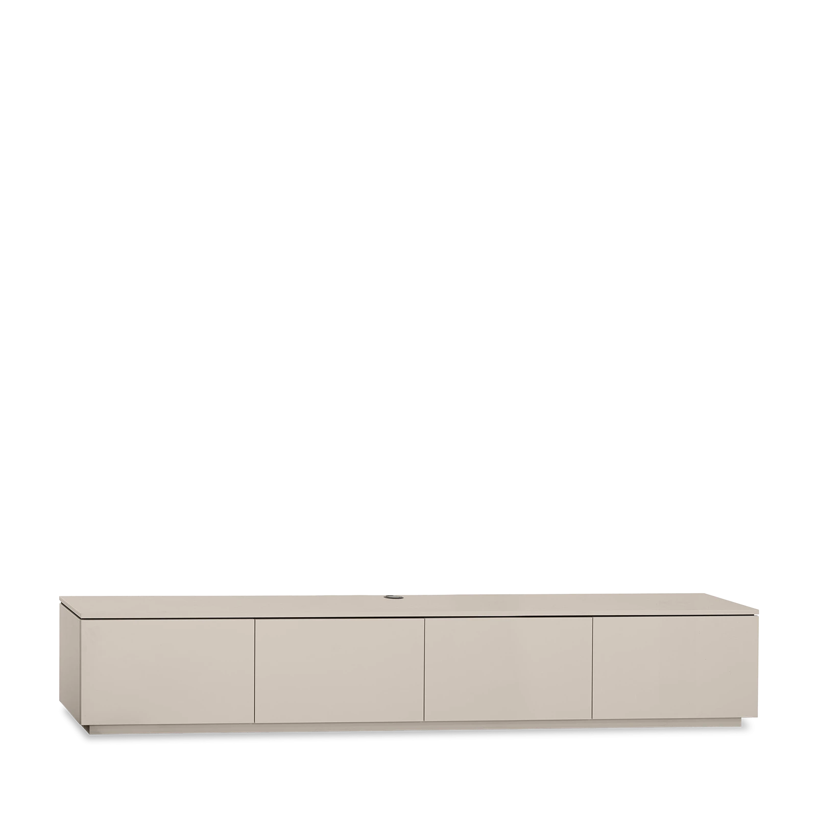 TV dressoir (Hoog - hangend - 4 klepdeuren) Lazzia - Ivory